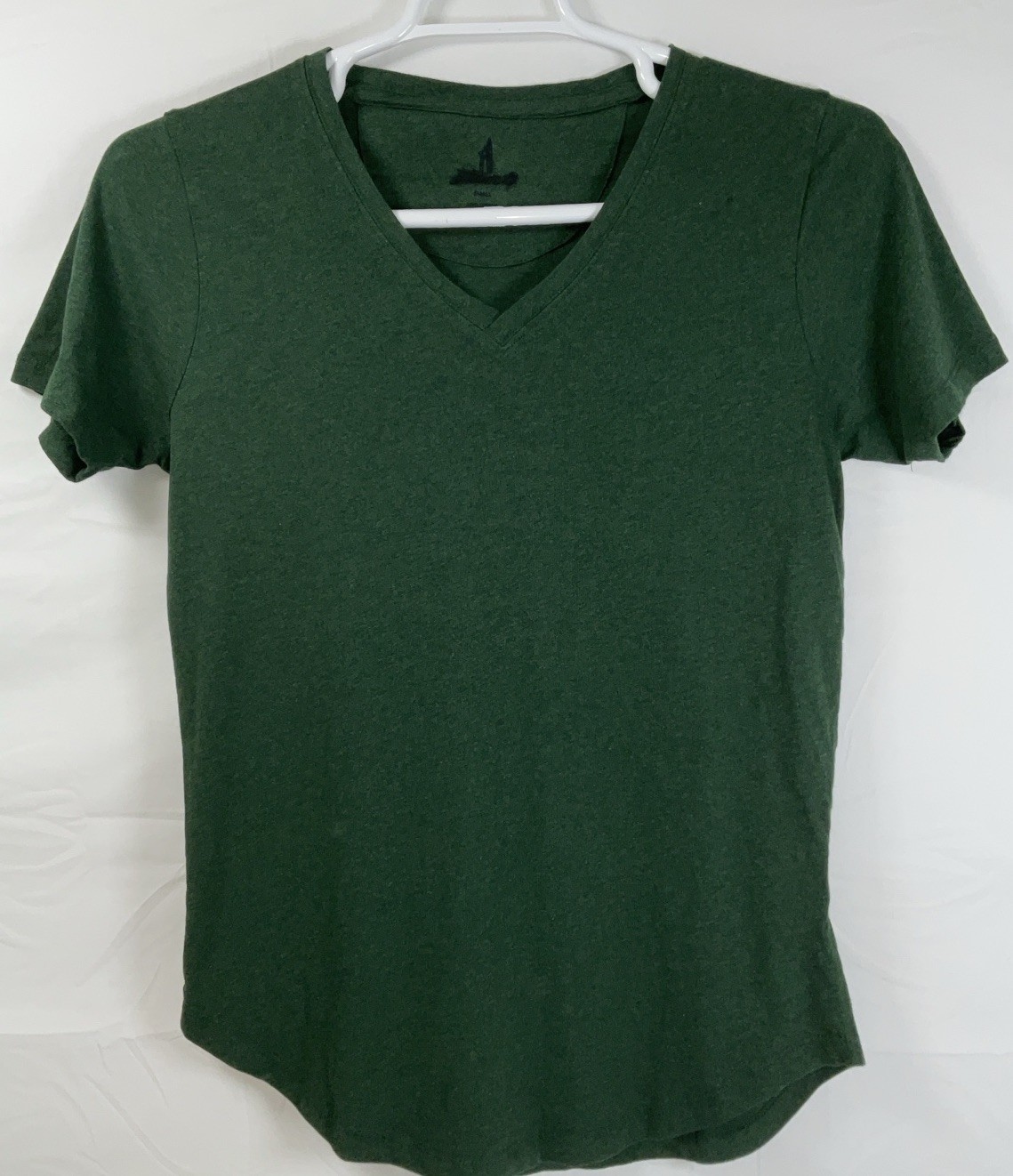 NWOT Women’s Johnnie-O Merediths Short Sleeve 100% Cotton T-Shirt Dk Green Small
