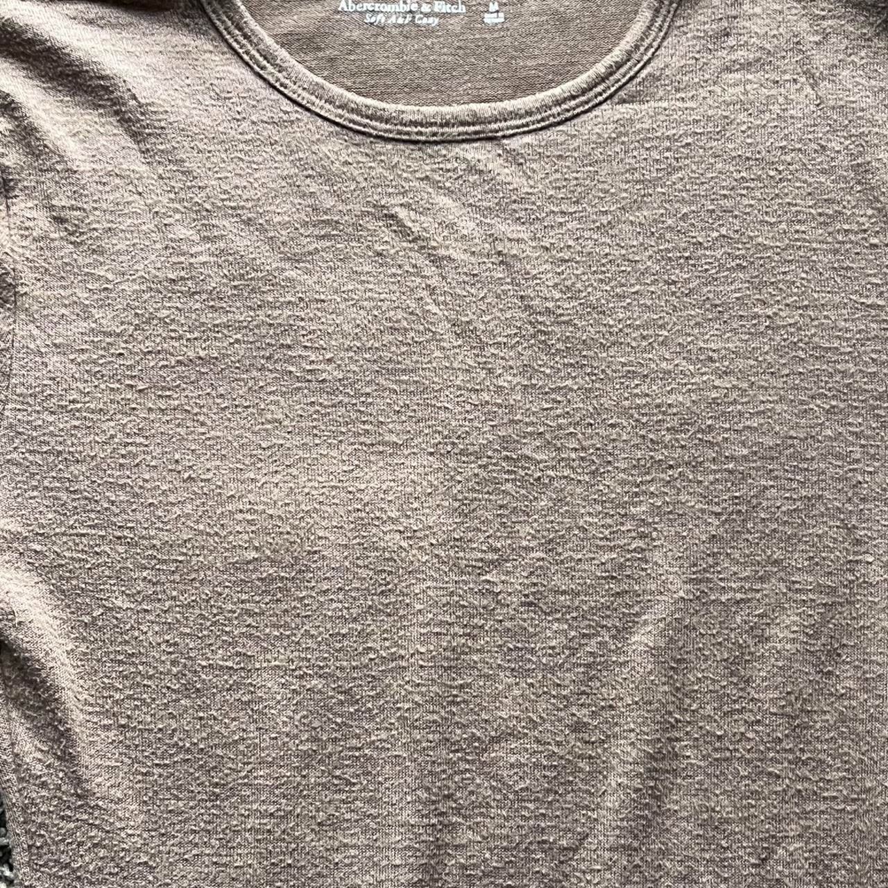 Abercrombie & Fitch Soft and Comfy Bodysuit Womens Medium Cotton Top