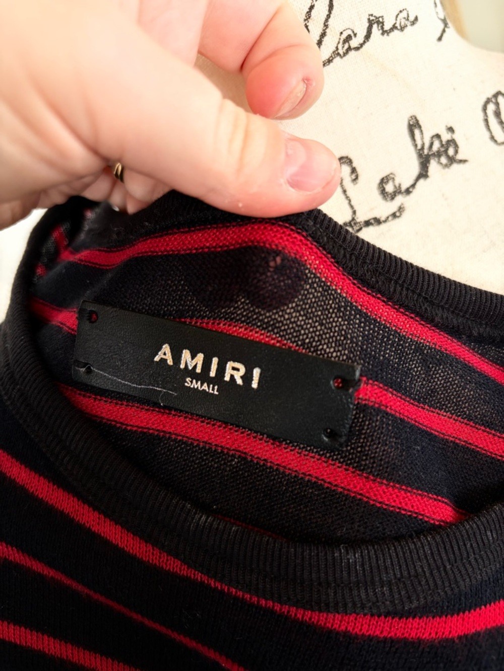 AMIRI Cotton & Cashmere Tee