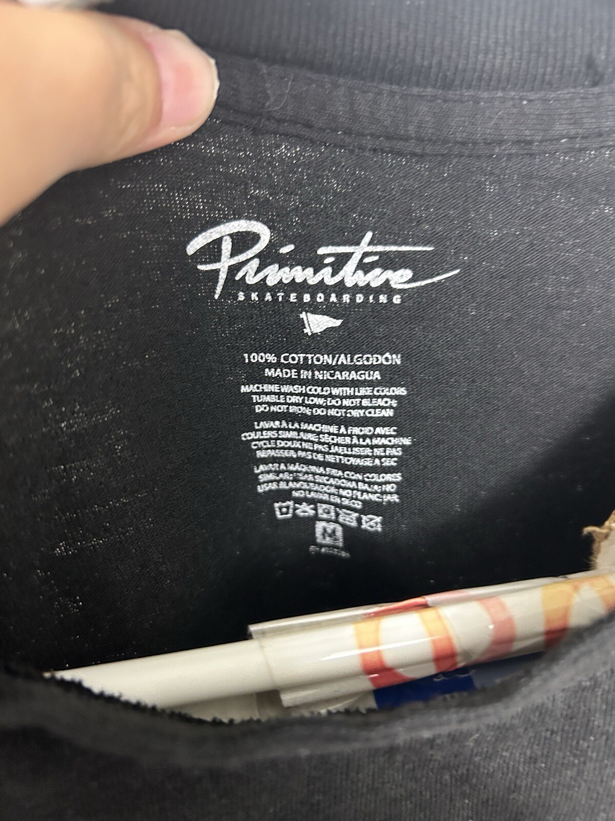 Primitive Womens Medium Black Graphic Mental Health T-Shirt