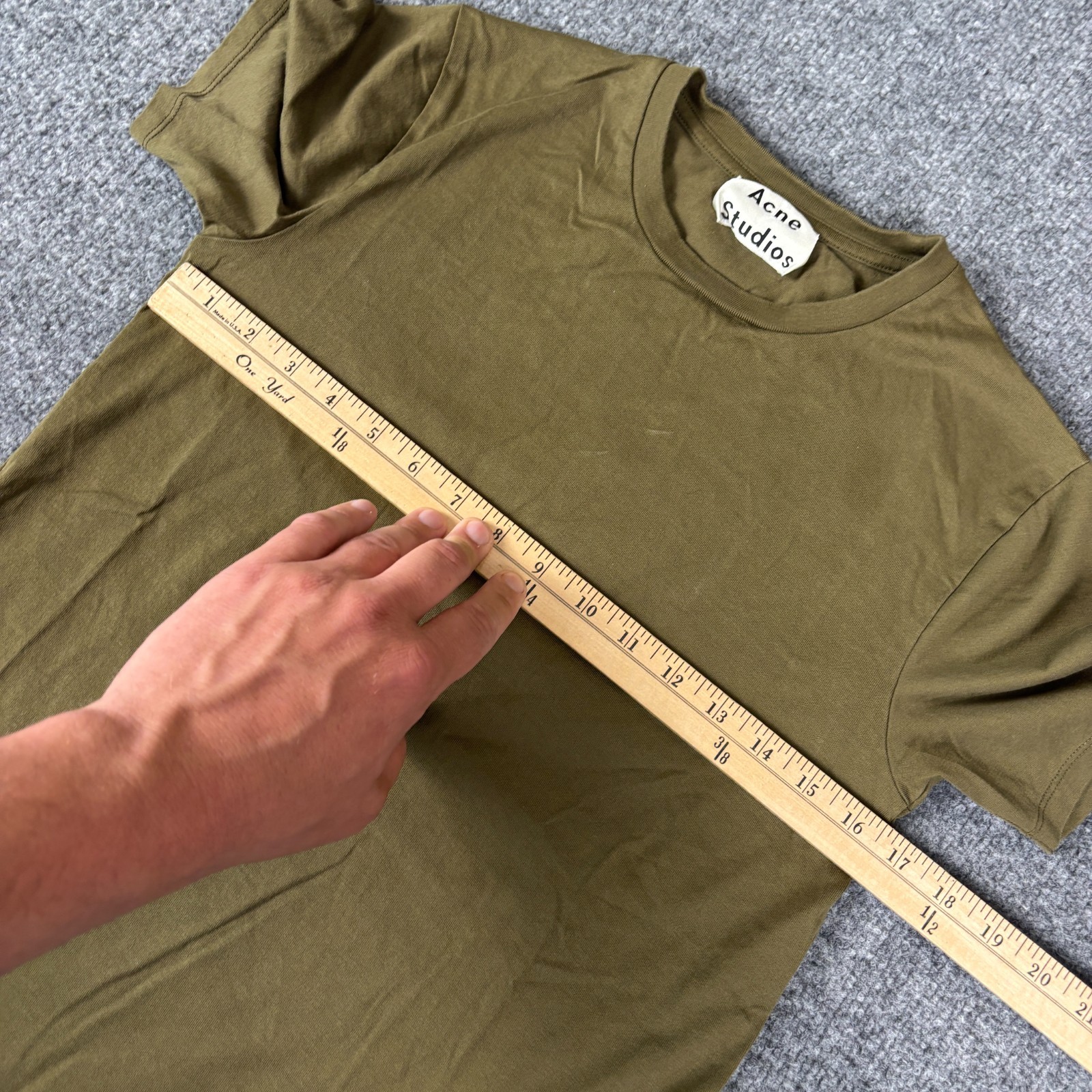 Acne Studios XXS T-shirt Green