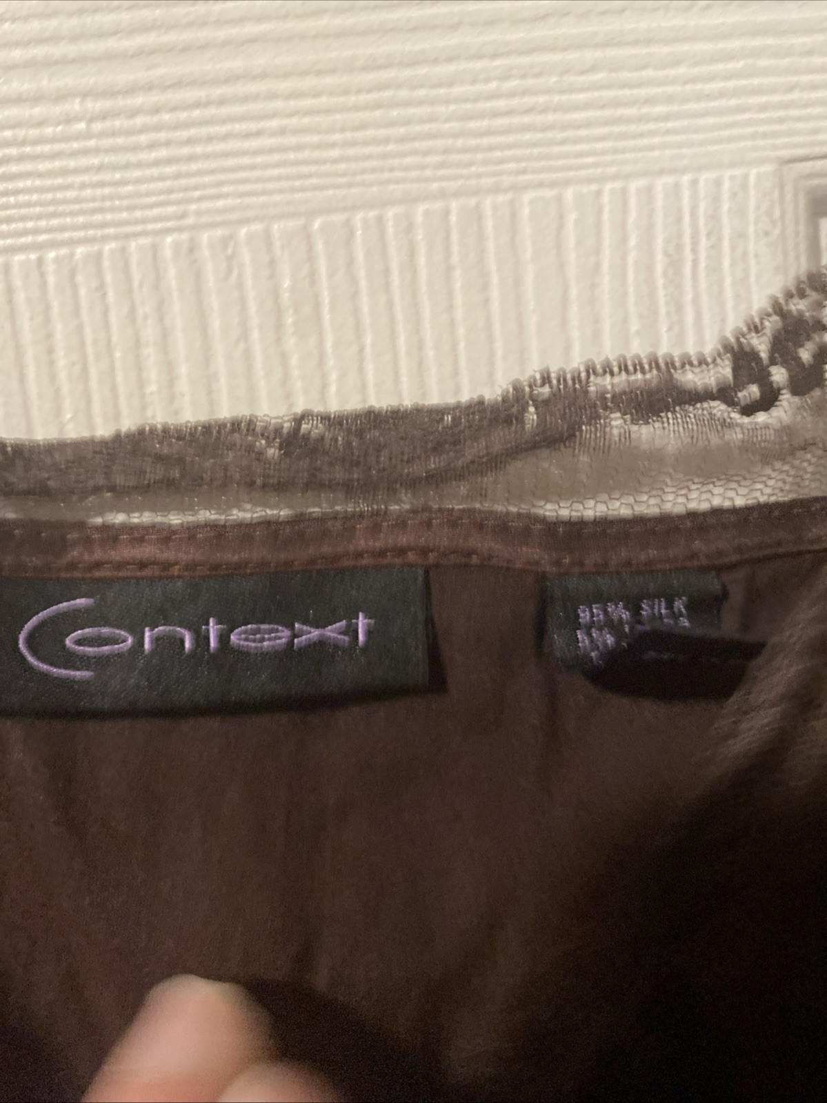 Y2K Context Lace Strap Brown Tank – Sz 12