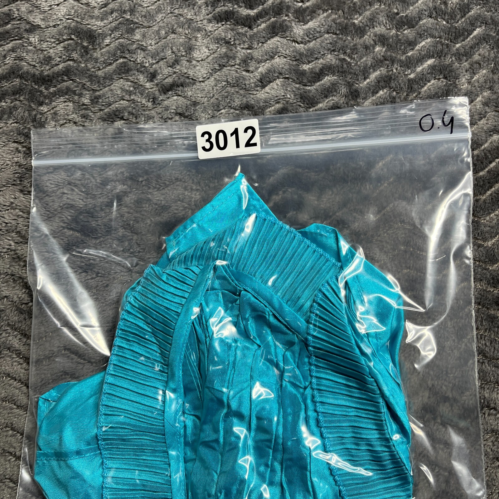 General Apparel Crinkle Blouse Top Blue Size Small