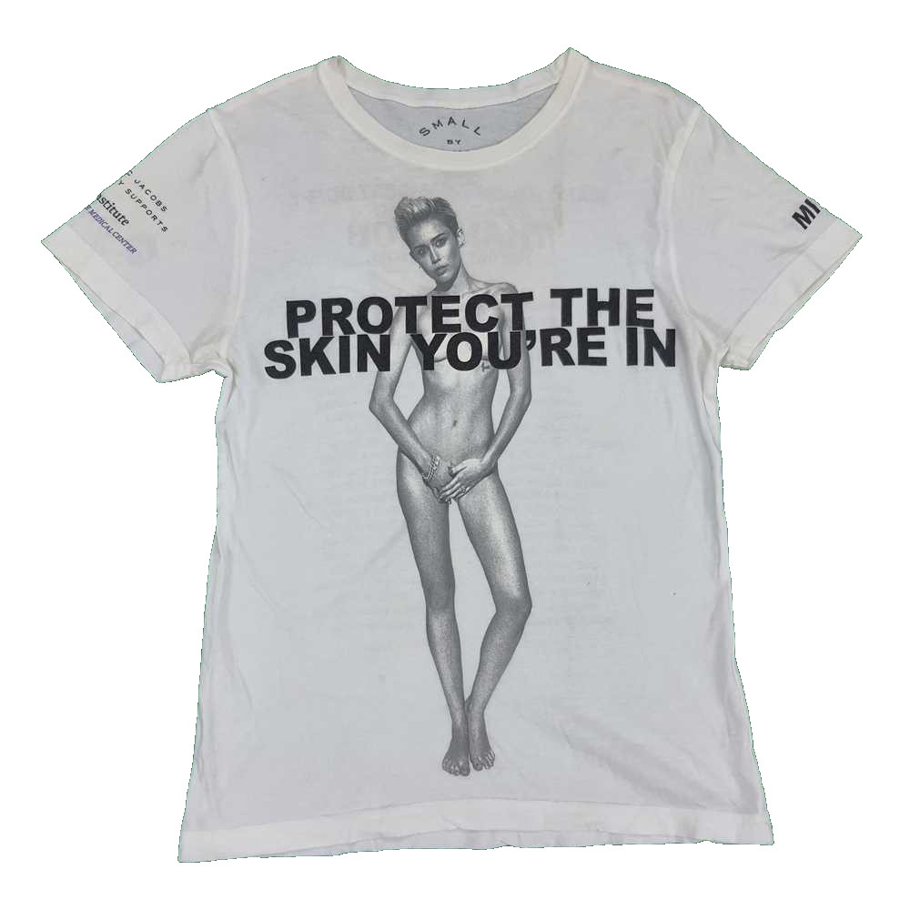 Miley Cyrus Vintage Marc Jacobs Protect The Skin You’re In NYU Cancer Institute