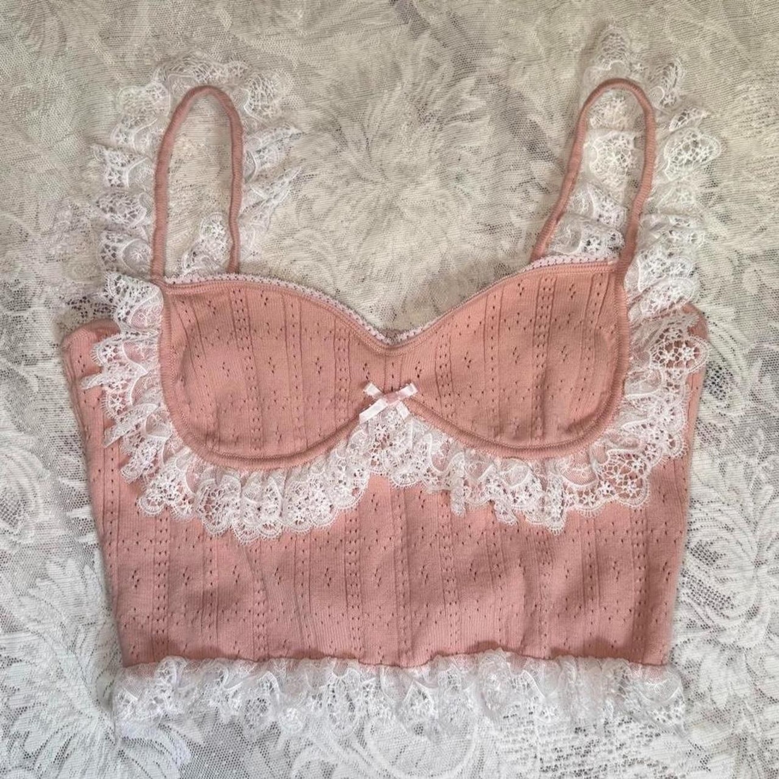 For Love & Lemons Andy Knit Top