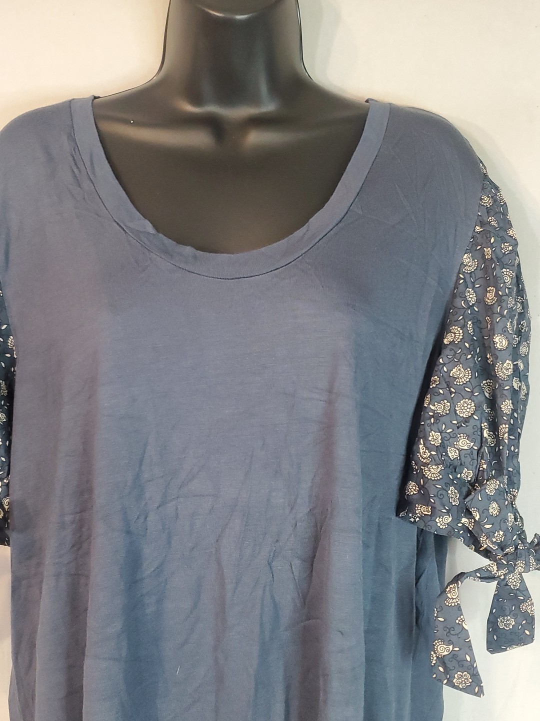 Ann Taylor Puff Sleeve Blouse Women’s Size XL Tie Cuff