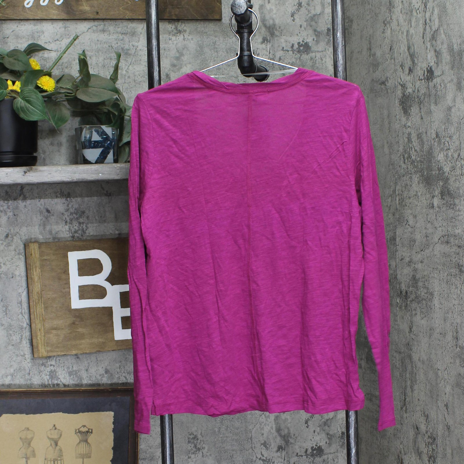 LOT OF 5 Social Standard by Sanctuary Long T-Shirt Tee XL Magenta Rose Pink