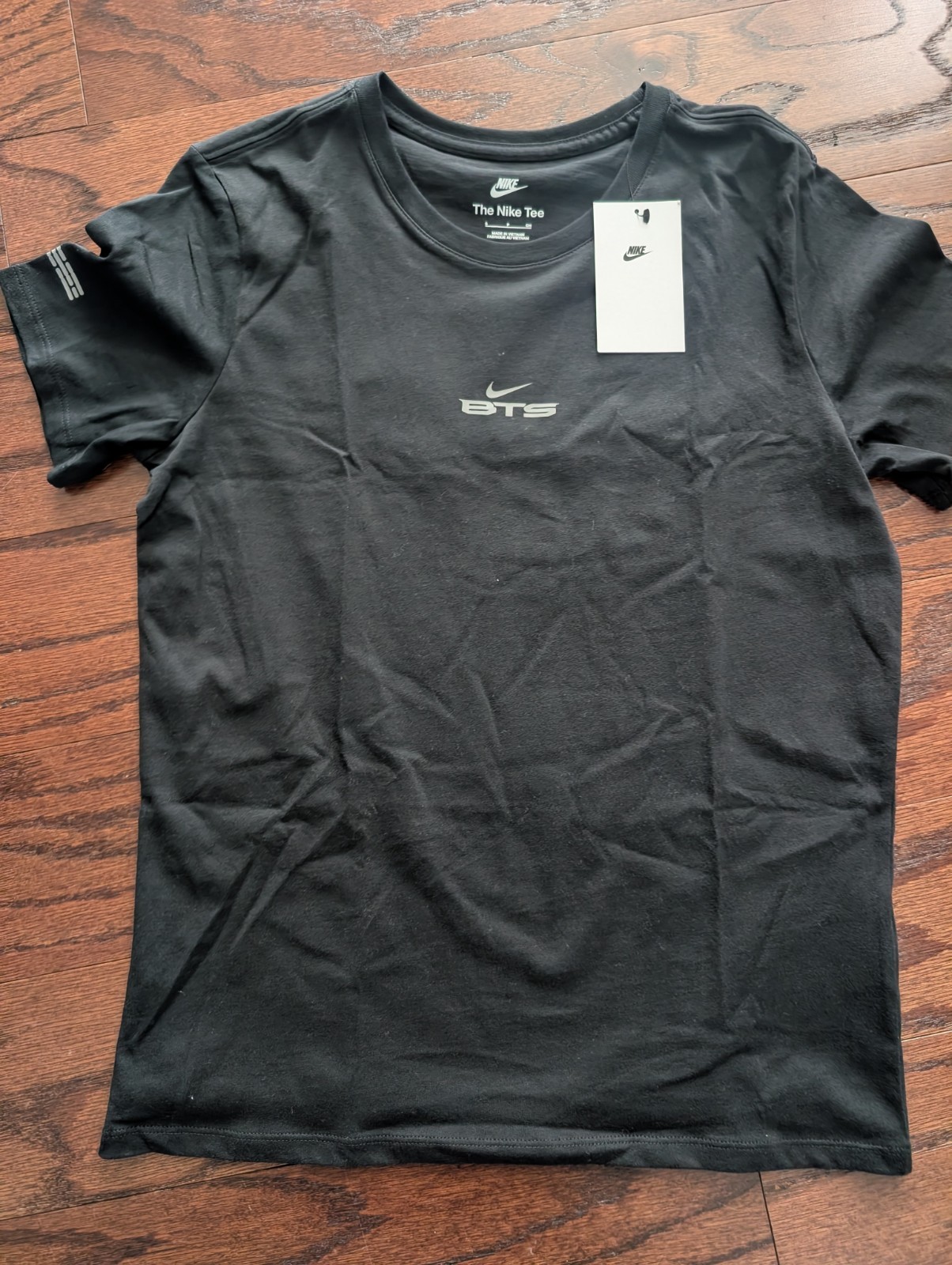 BTS x Nike Collaboration Korea Exclusive T-Shirt Black Size S / ARIRANG