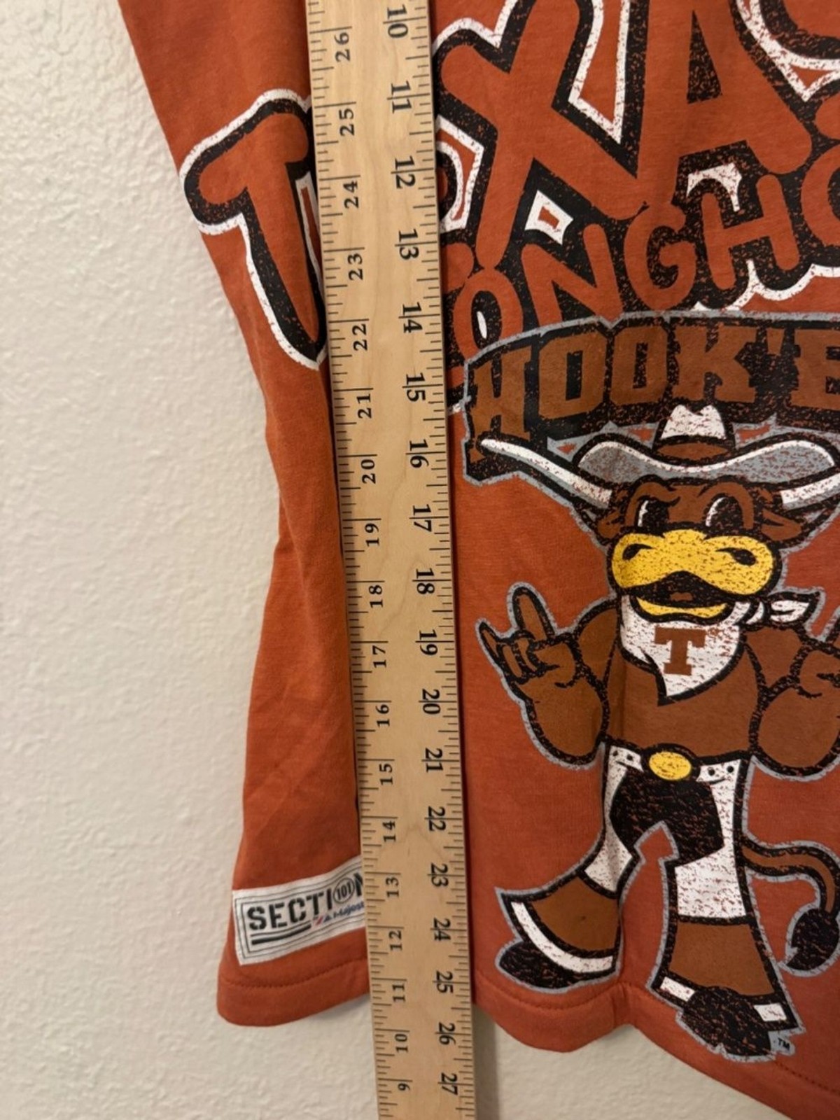 Majestic Section 101 Texas Longhorns Bevo Tank Top Reversible Size XS