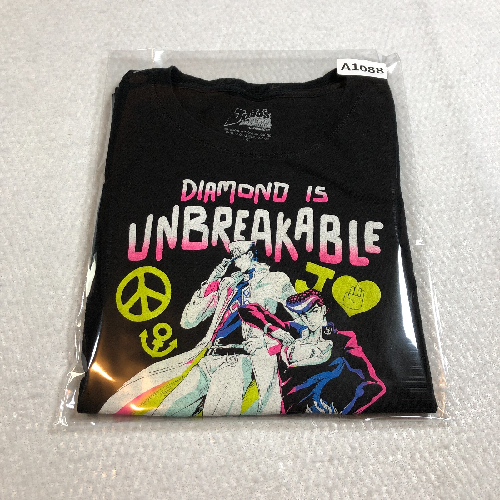 Jojos Bizarre Adventure Diamond is Unbreakable Womens T-Shirt Sz M Anime Manga