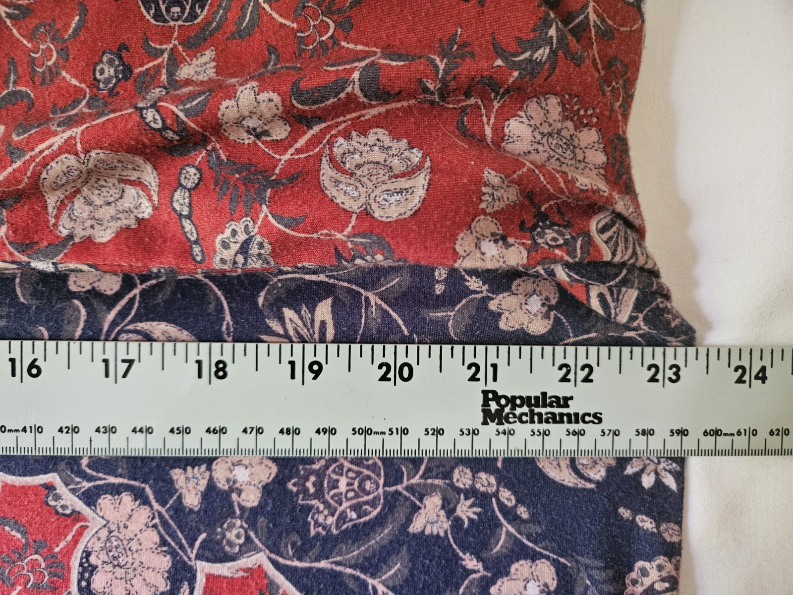 Ofeefan XL multicolored navy 3/4 sleeve women’s soft flowing Boho tunic NWT (7)