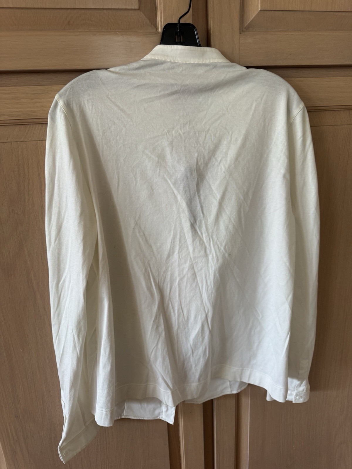 Akris Punto White Button Up Shirt Cotton Women’s Medium