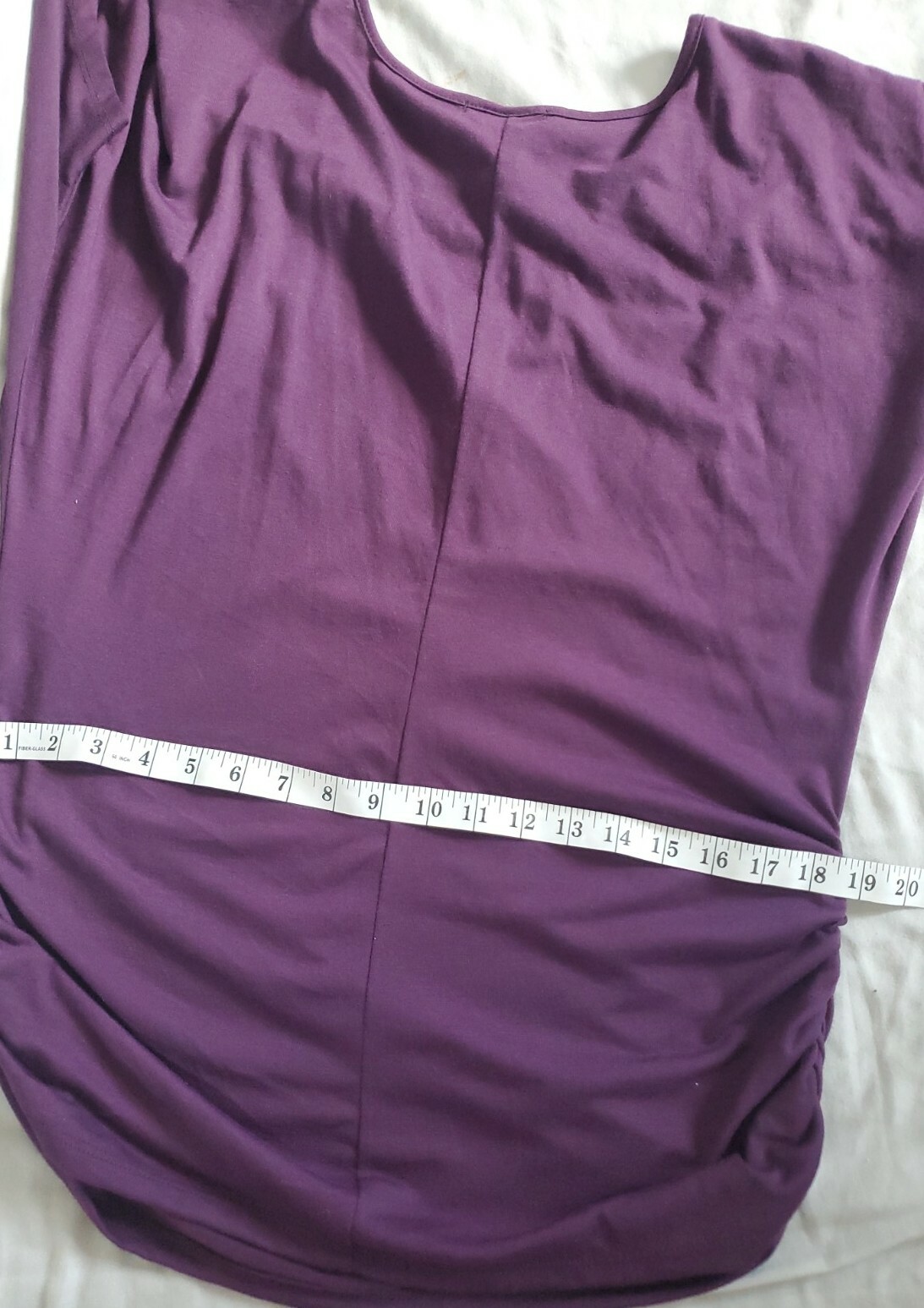 Espresso Women’s blouse top Sequences bothside elasticBlouse Purple TopSzXLNWOT