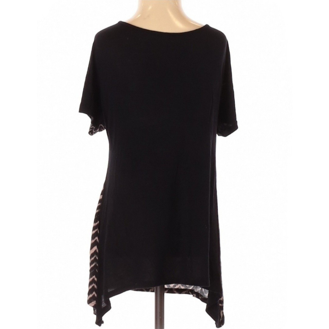 Lavish Size Small Embellished Chevron Blouse