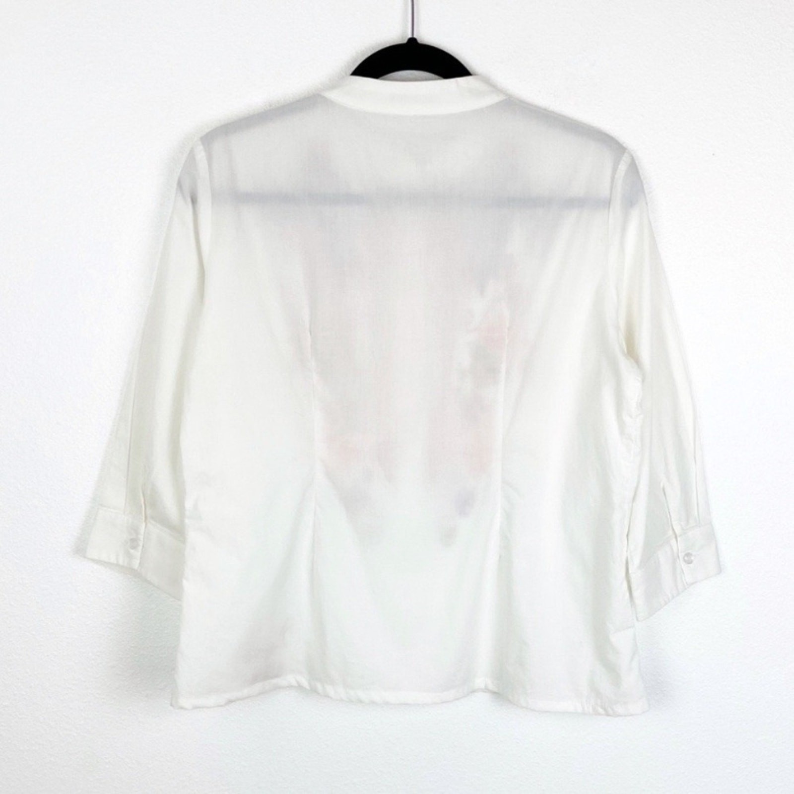 Davi & Dani Embroidered Small White Blouse Top Tunic Boho Festival