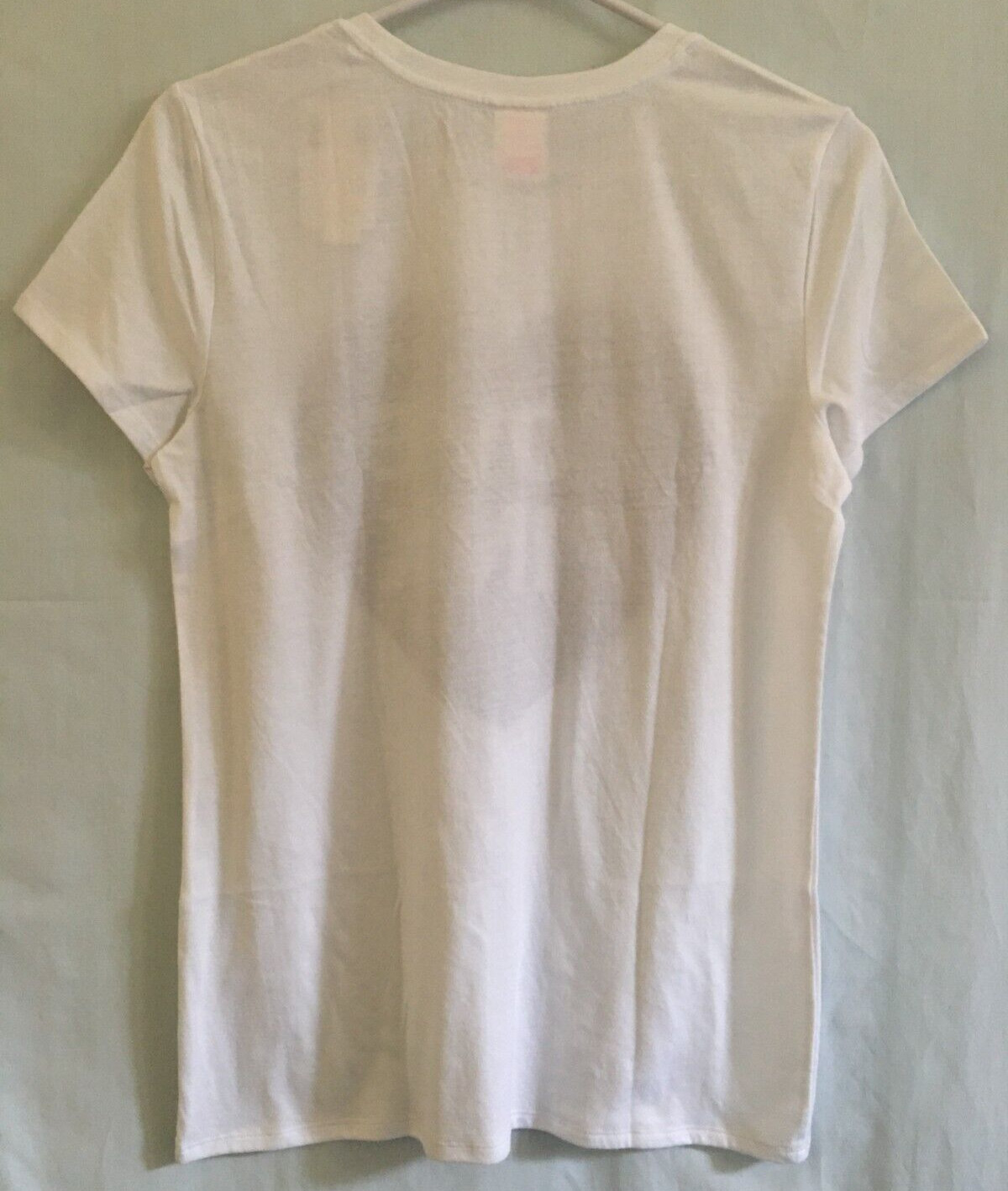 Victoria’s Secret PINK Perfect T Shirt Originals Shine Tee Top Bling Logo M NWT