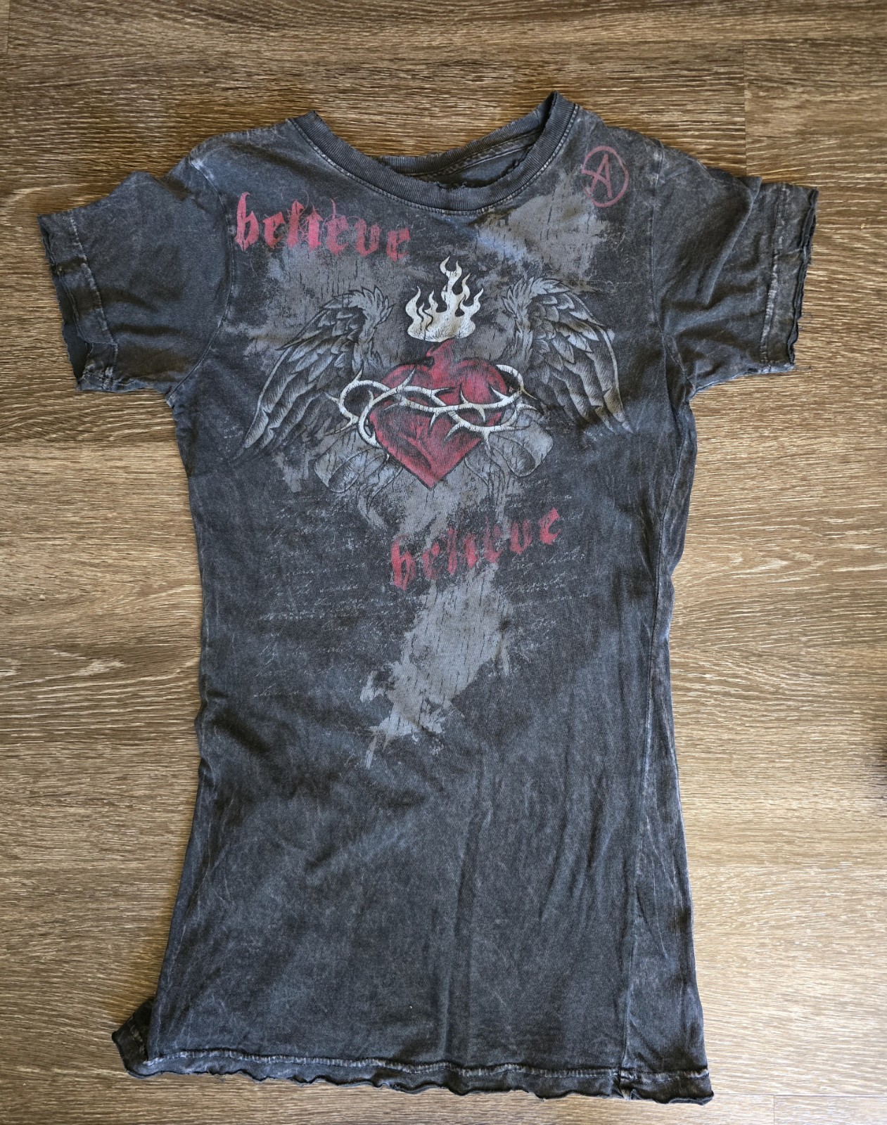 Women’s Affliction Criss Angel Mindfreak Special Edition Shirt Size Medium