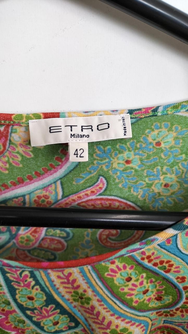 ETRO Paisley Top Size 42 Length 19 inches