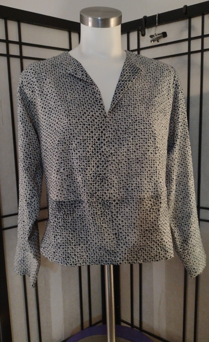 Asiatica Fifi White Kansas City Women’s Vintage Kimono Blouse Designer