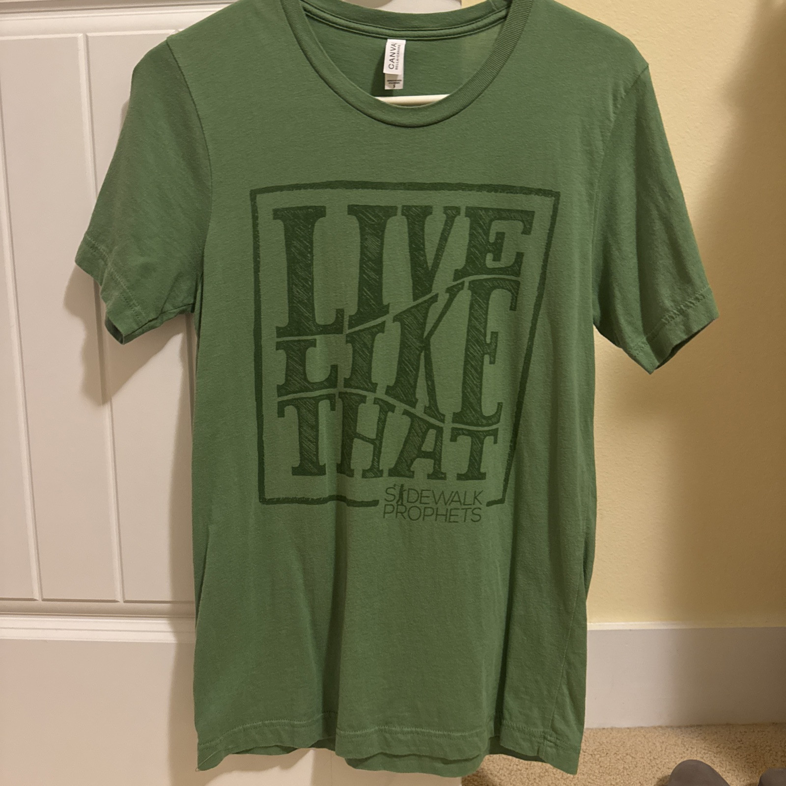 Sidewalk Prophets Concert Tour Tee Shirt 100% Cotton Faith Hope Christian Gift