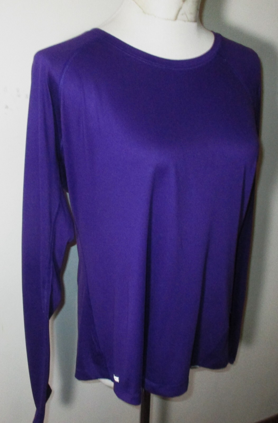 EASTERN MOUNTAN Sports Purple Long Sleeve Top Size L