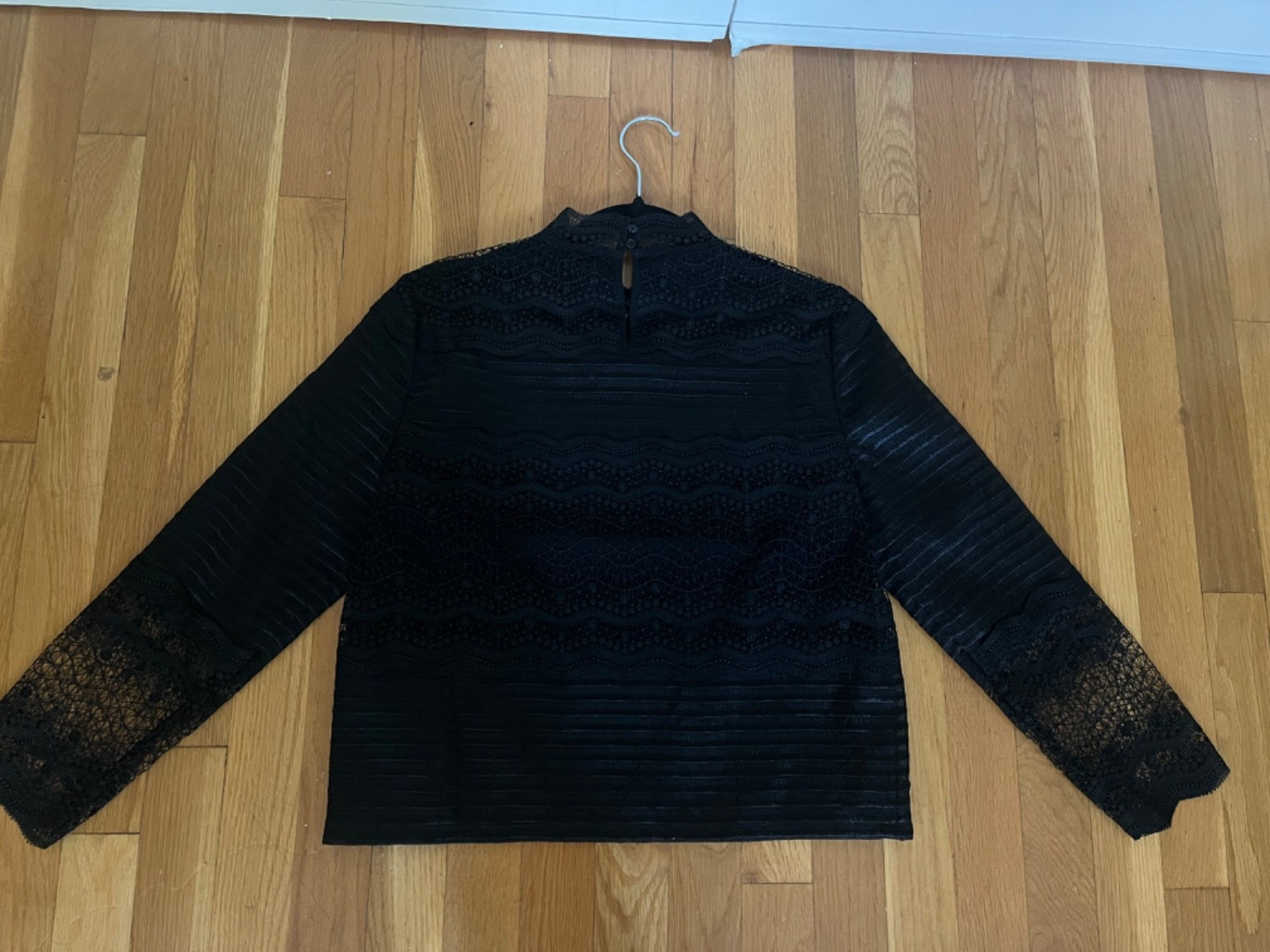 Maje Women’s blouse, size 1, black, elegant, great condition