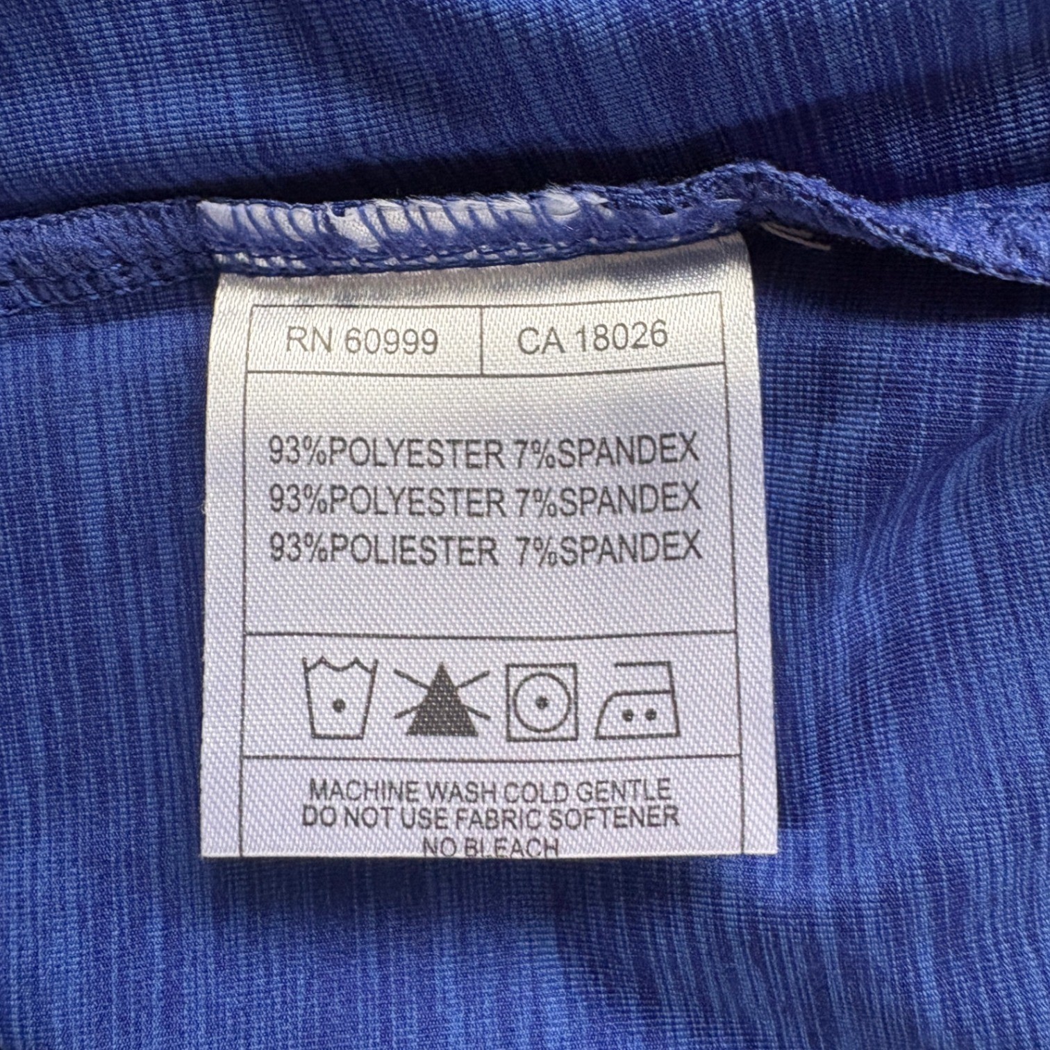 Antigua Chicago Cubs Heather Royal Blue Sleeveless Polo,Size 2X, Spring Training