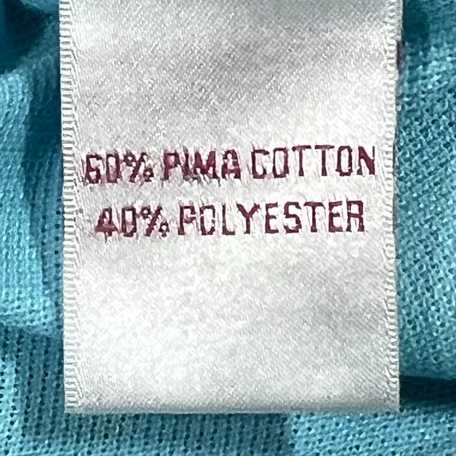 Masters Magnolia Lane Pima Cotton Blend Pique Knit Polo Medium Augusta National