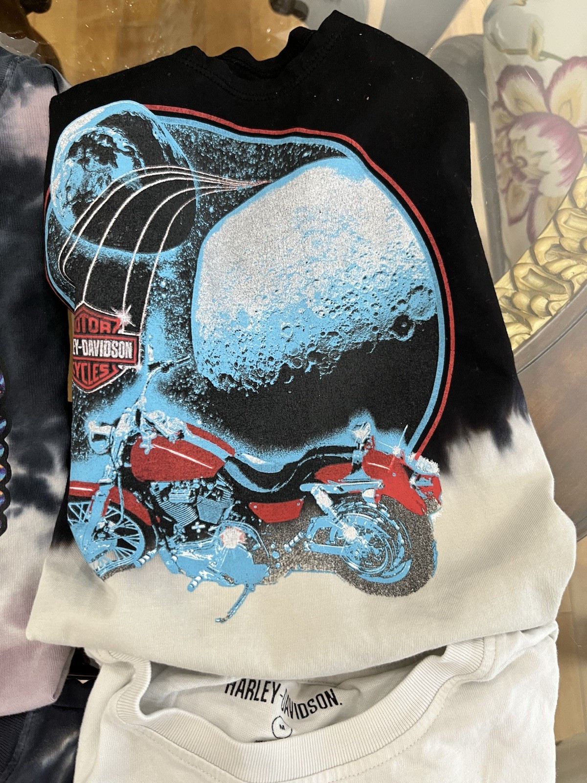 Harley-Davidson Motorcycle Women’s Graphic T-Shirts/Tank Size Medium Lot Of 4