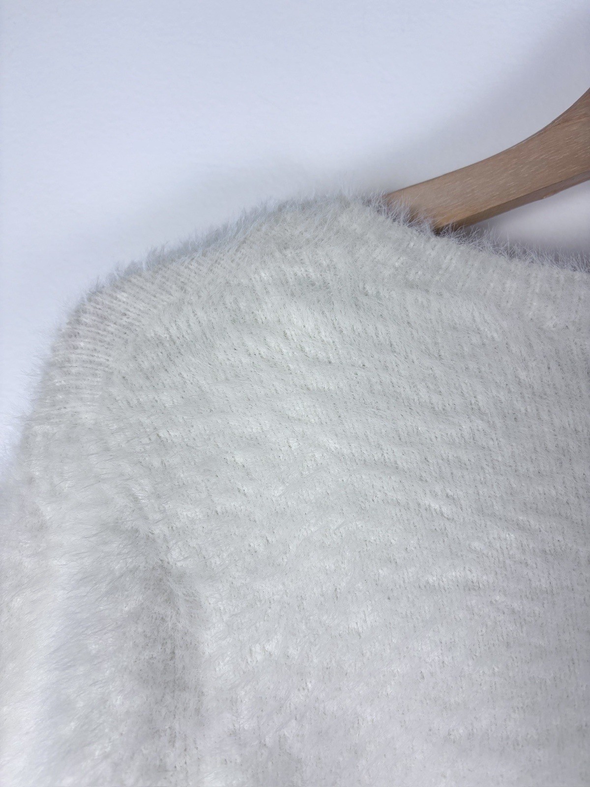 Jonathan Simkhai Standard Axel Fuzzy Knit Tie Front Cardigan Crop Tank Top Set S