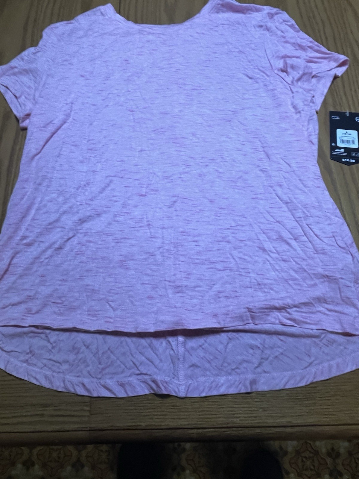 NWT L(12-14) Avia Commuter Short Sleeve Pink Tshirt Tag Free