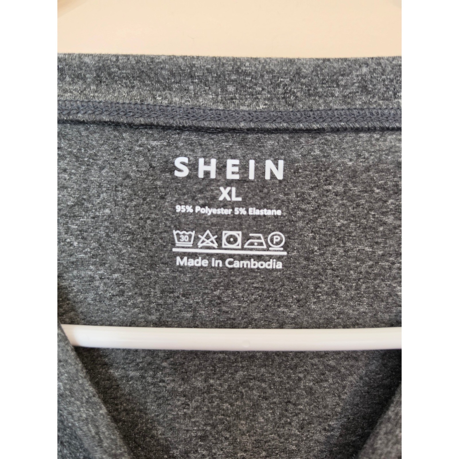 SHEIN XL Dark Heather Grey Skeleton Teacher Graphic T-Shirt I’ll Just Wait Quiet