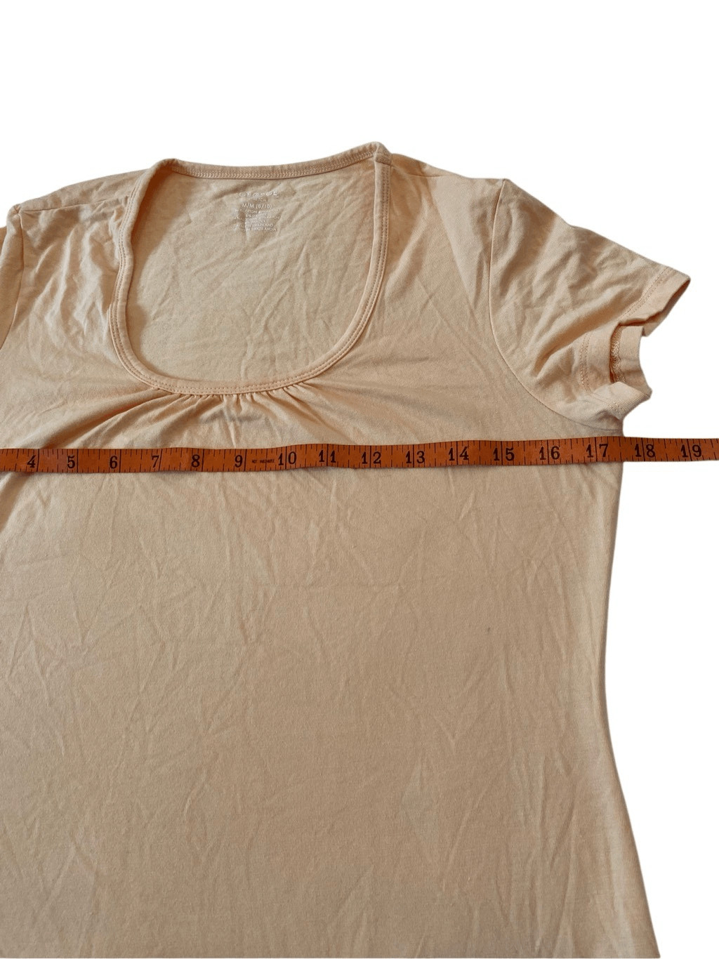 George Peach T Shirt Tagless Lightweight Stretch Career Workwear Everyday Lounge