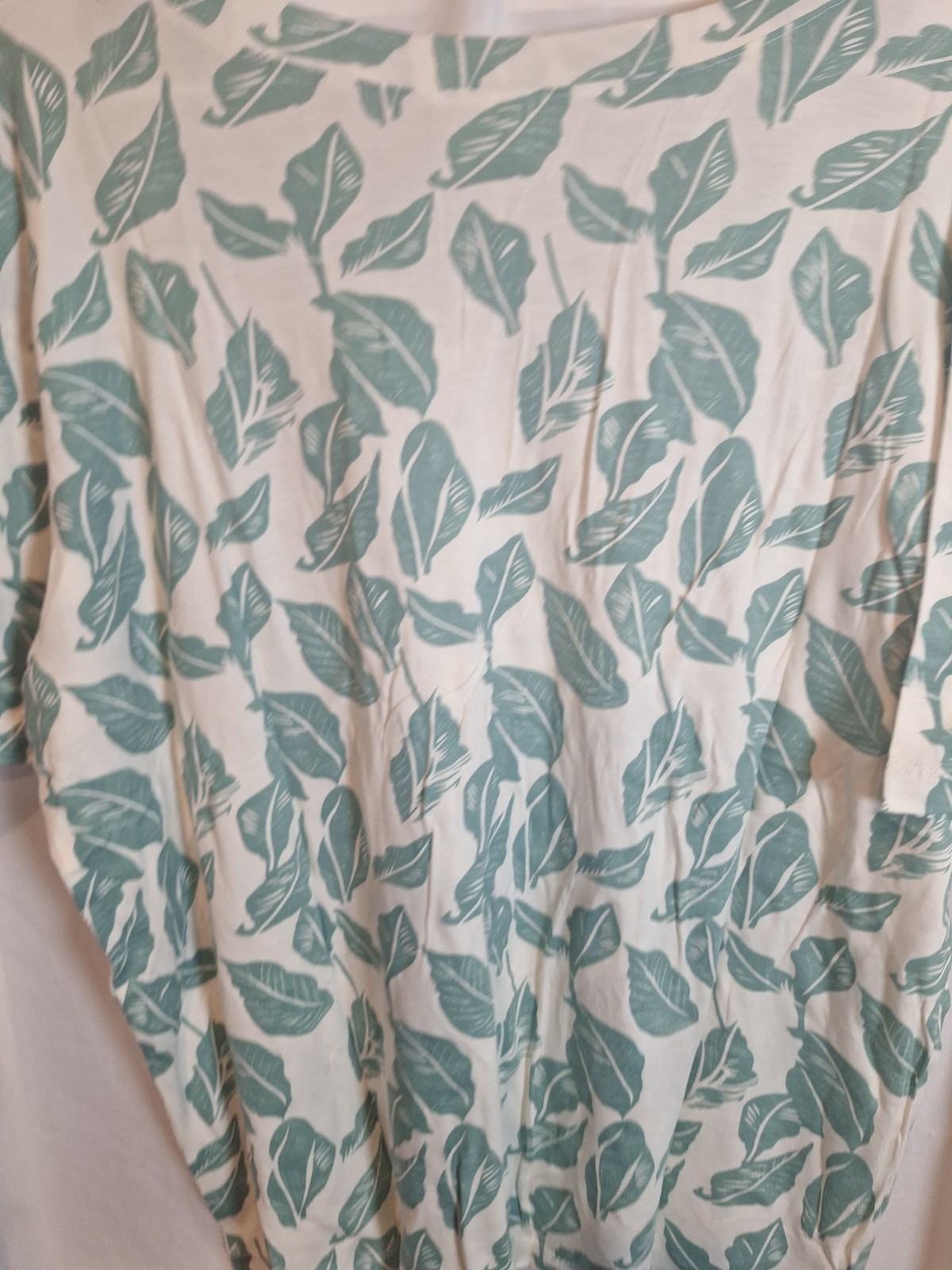 Kate Quinn Womens Short Sleeve Pocket Boxy Top Xl Nwt