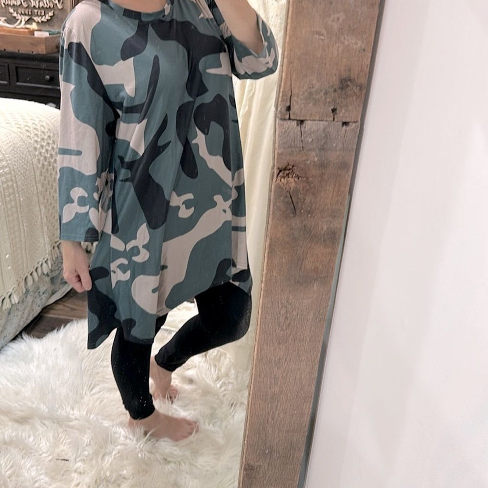 Mirol Camouflage Tunic Top size XXlarge