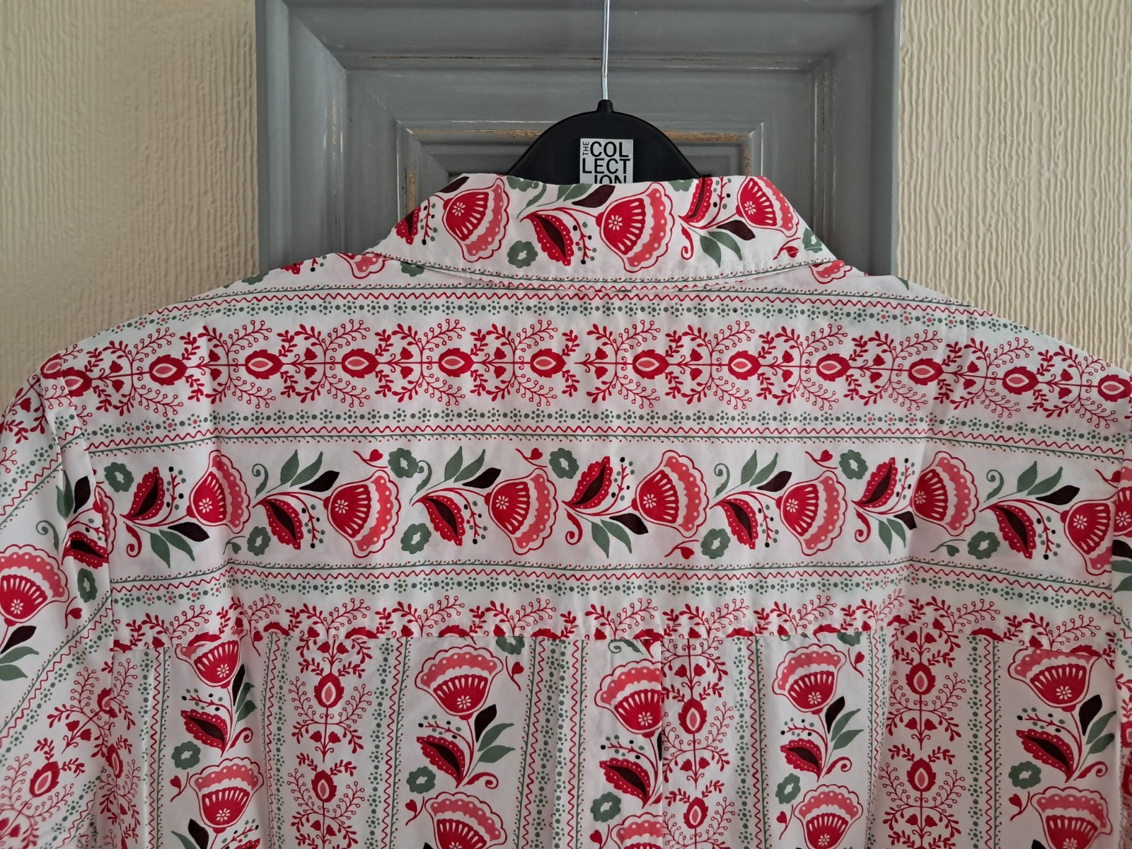 Boden The new Sienna cotton shirt Ivory petal trail. UK 16 BNWT New season