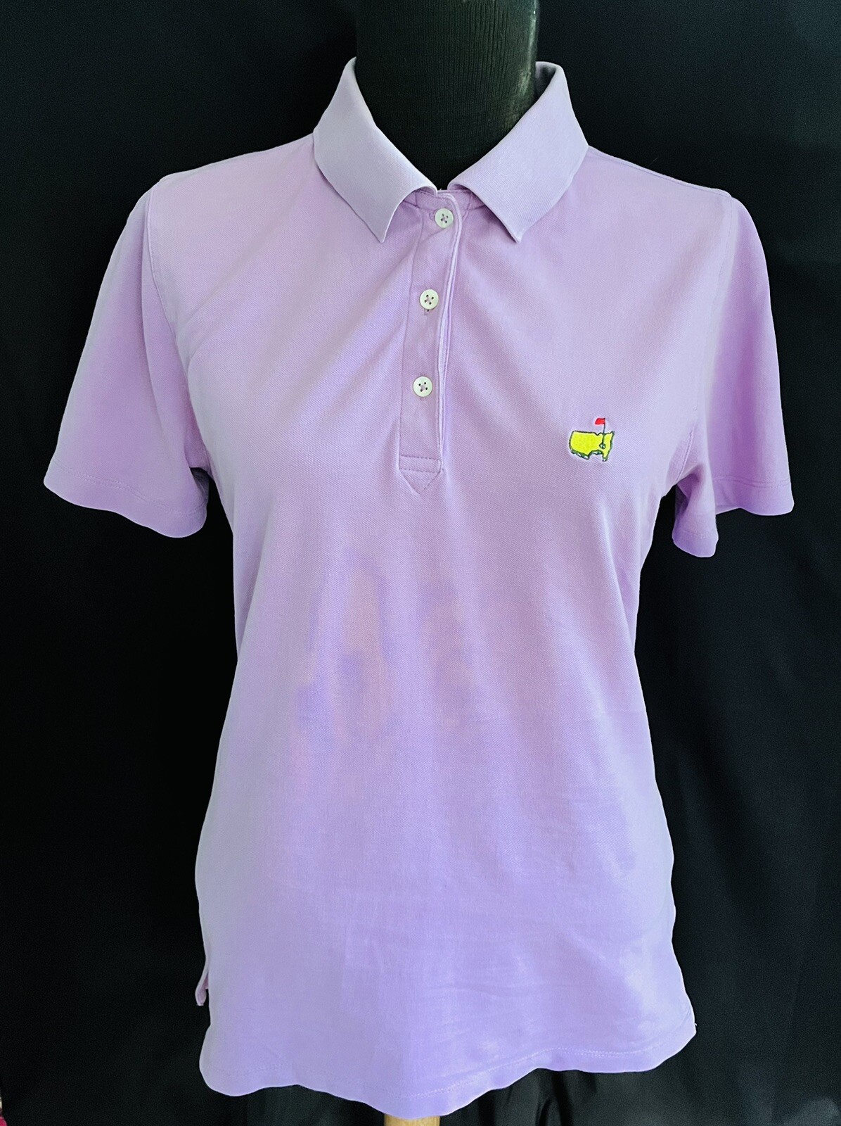 Magnolia Lane Collection Masters Short Sleeve Lilac Golf Polo Shirt – Size Small