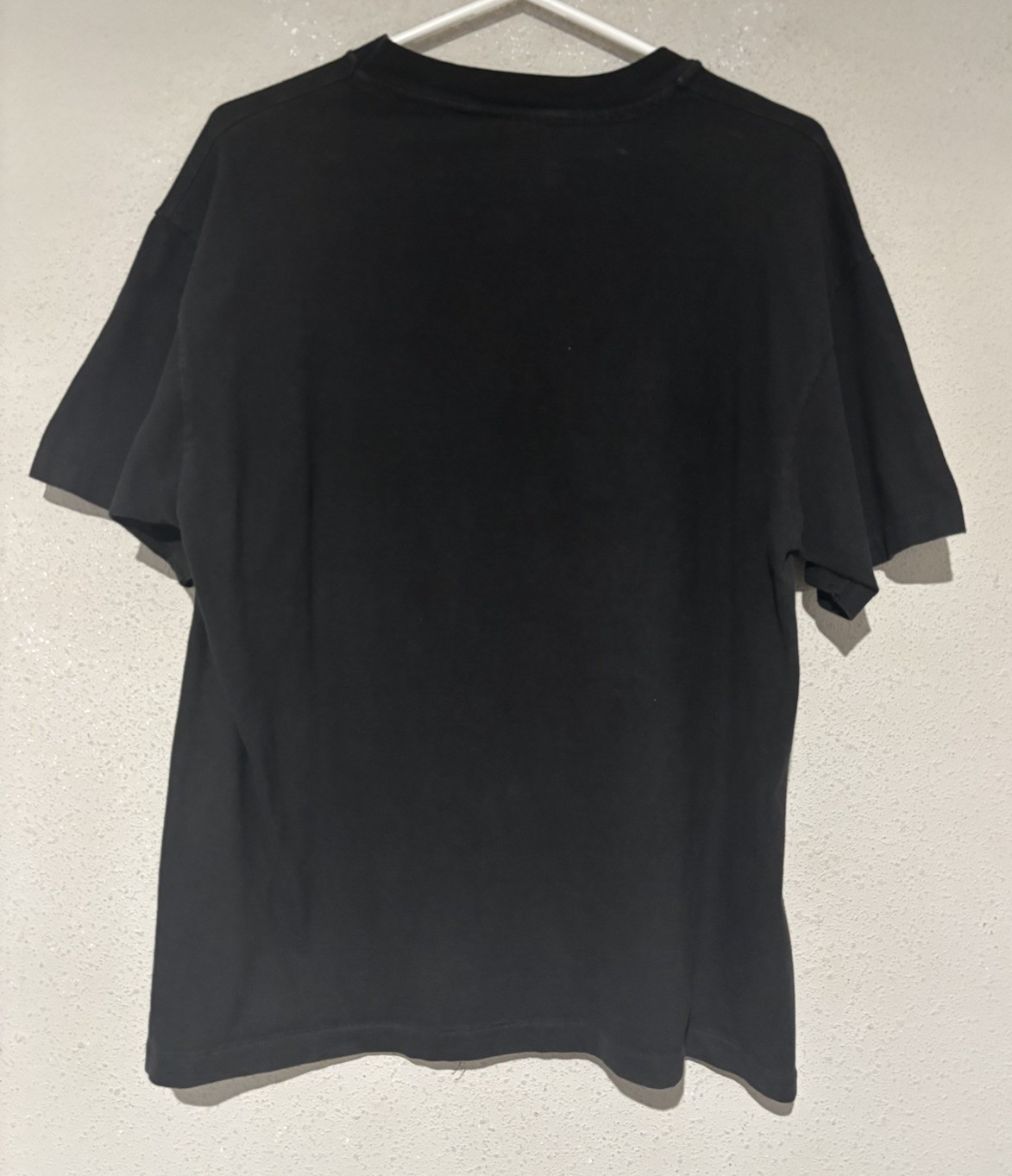 Vtg 90s Caution Funny Snarky Black Tee Large 60 Seconds Single Stitch Shirt T29