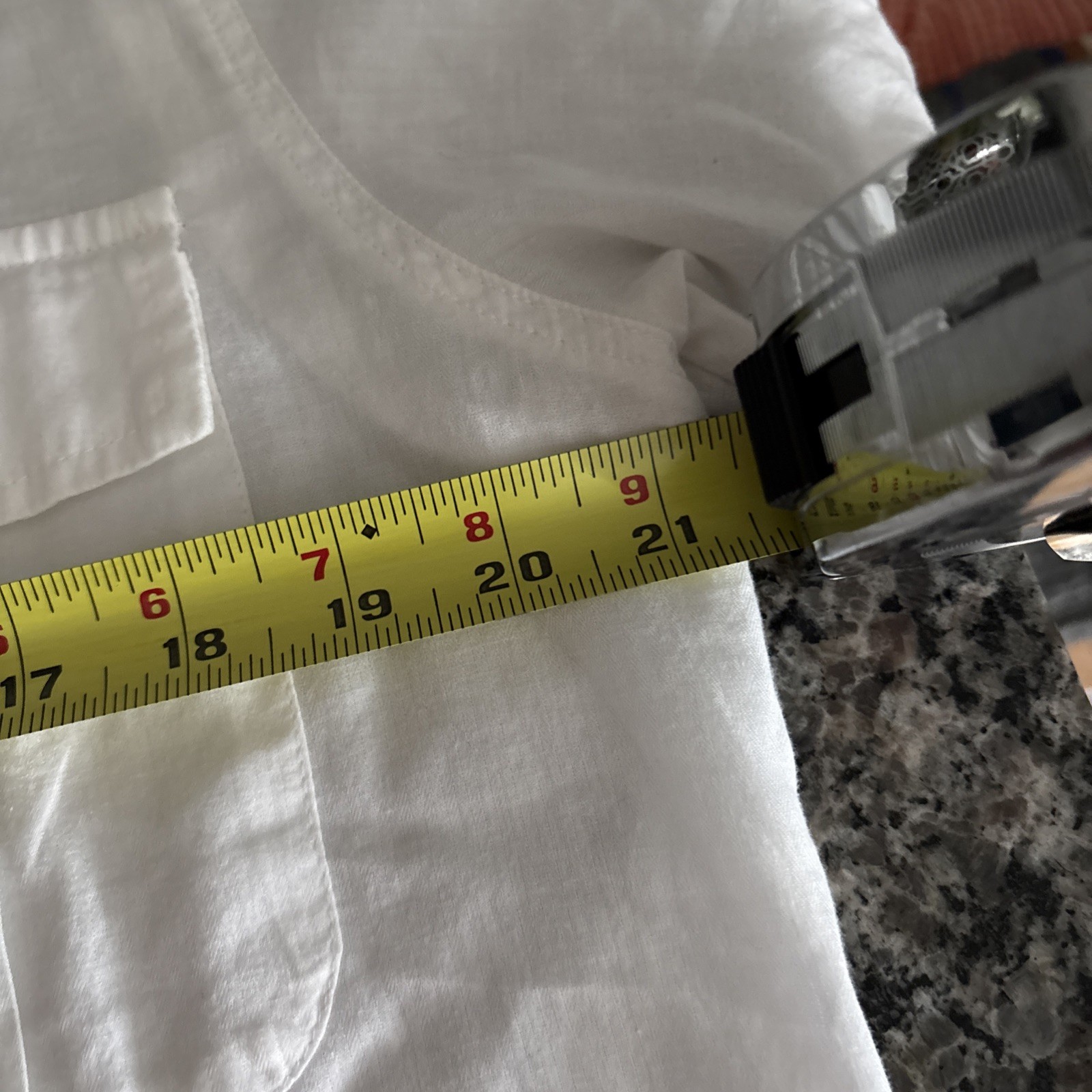 Current/Elliott Women’s White Shirt Size Large 100% Cotton Made In USA