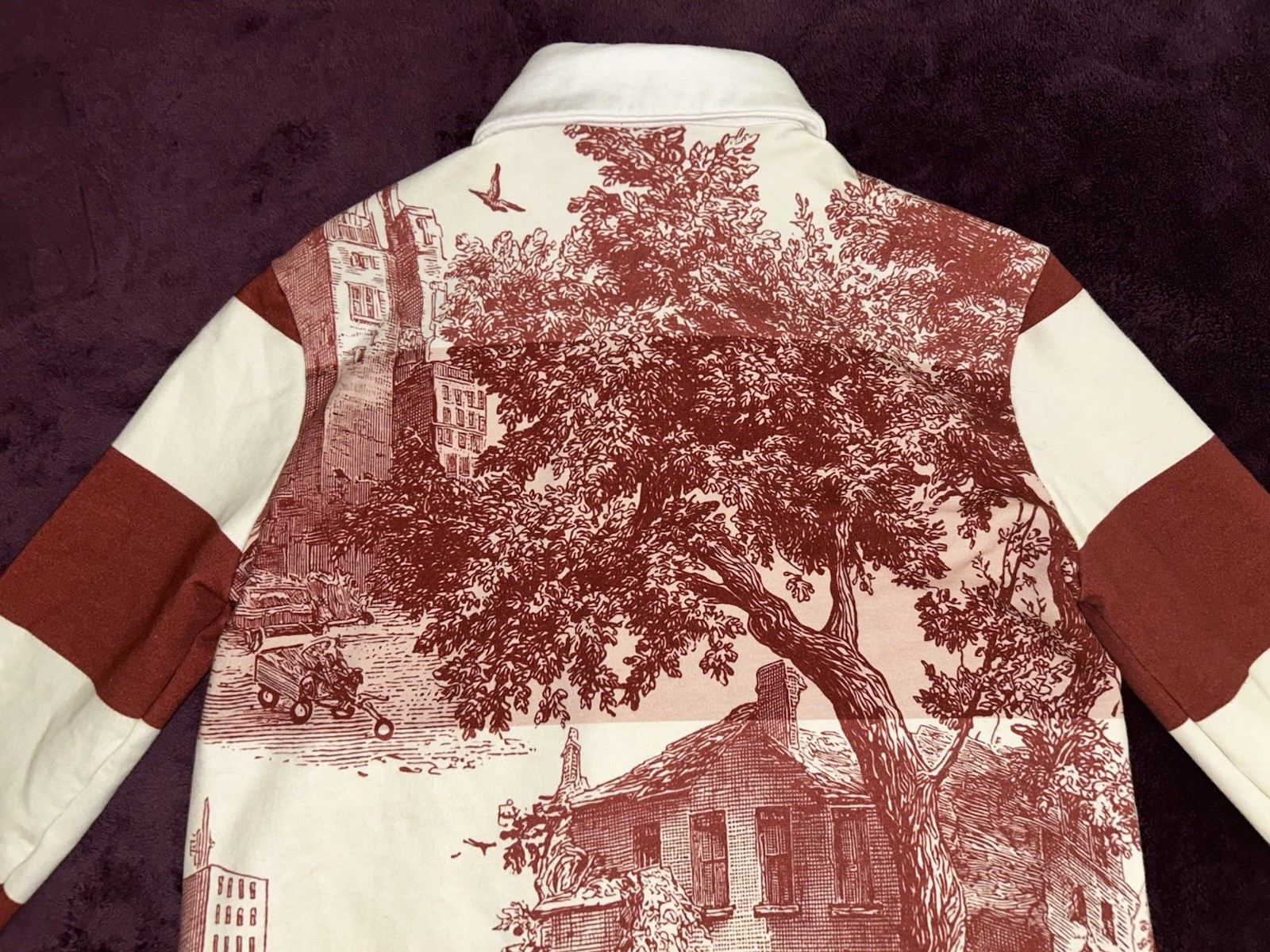 THE KIT Kieran Rugby Polo Shirt-Streetwear-Art-XS-NWOT-MSRP$88-Daniel Vosovic