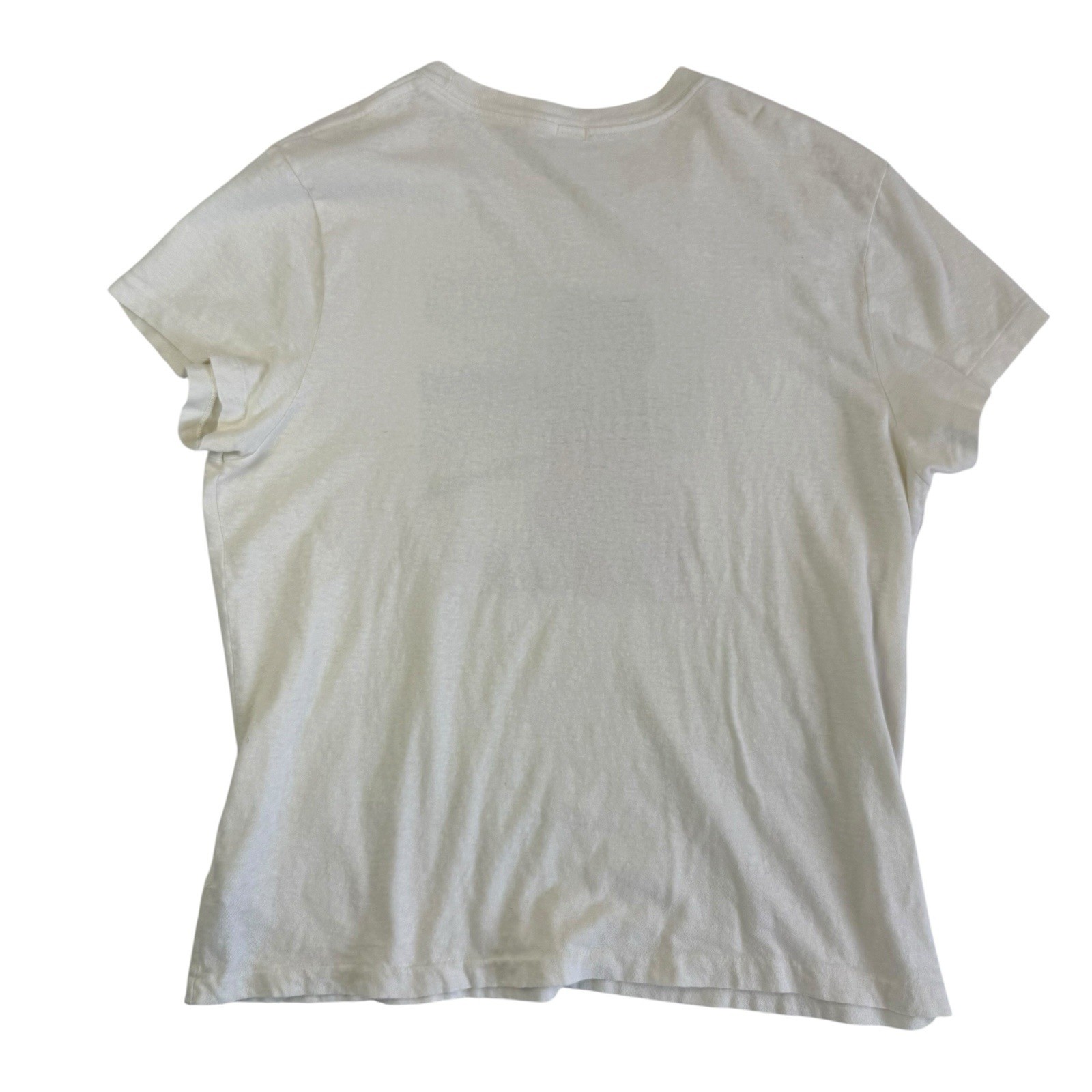 RE/DONE 70s Loose Tee Wait The Champagne Graphic Comic T-shirt Vintage Wash L