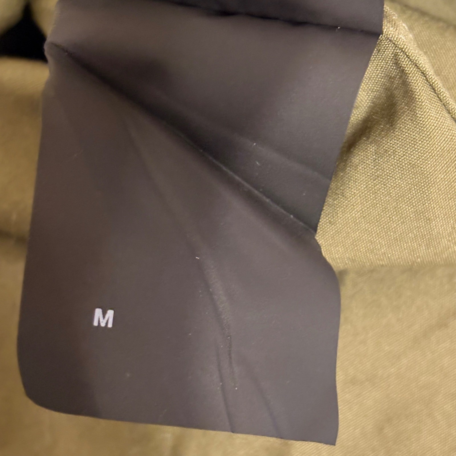 WARDROBE.NYC Army Green Cotton Poplin Cargo Shirt W5002_R03 Medium