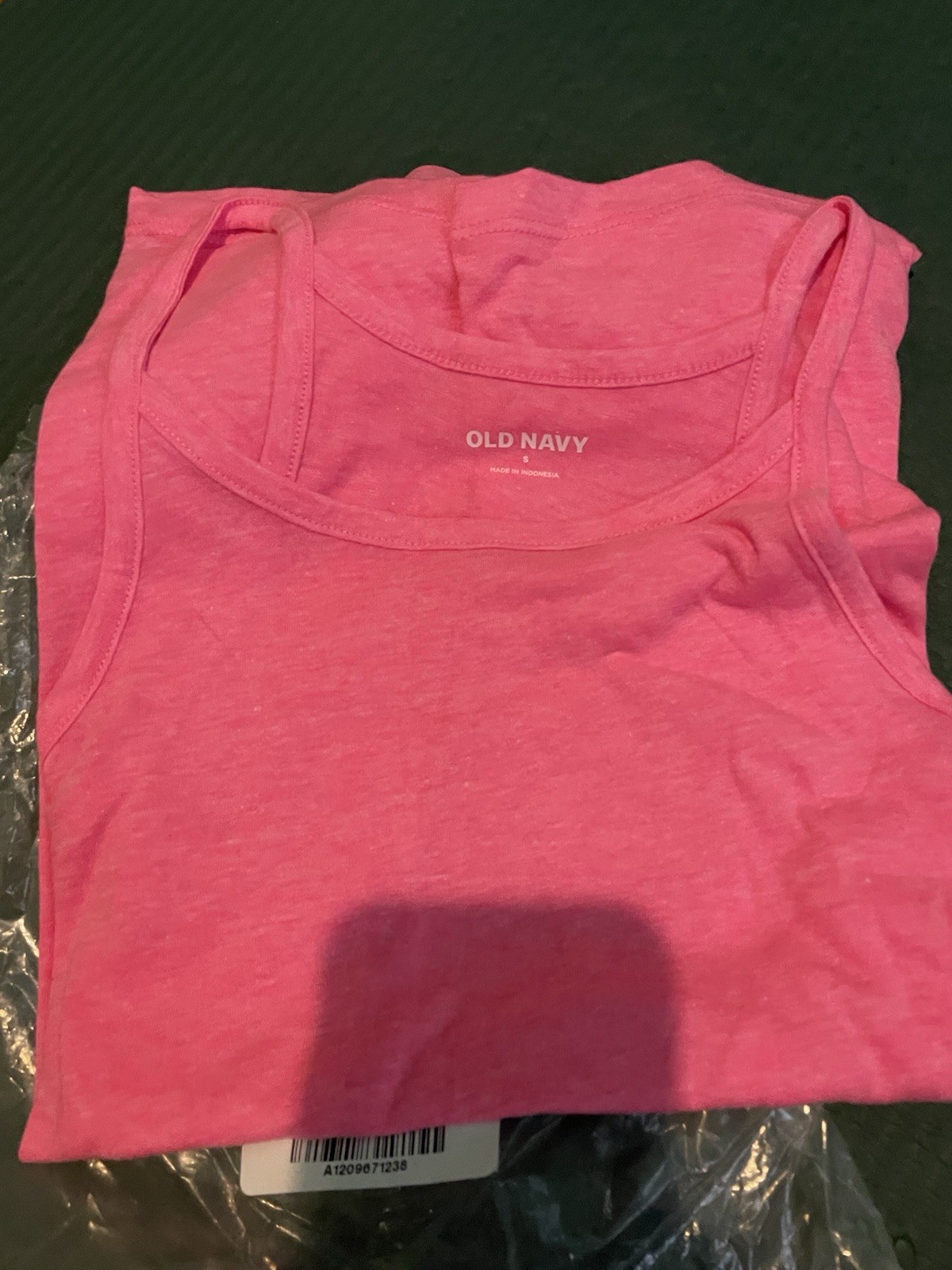 Old Navy Relaxed Fit Halter tank top – Neon Petunia – Small – NWT