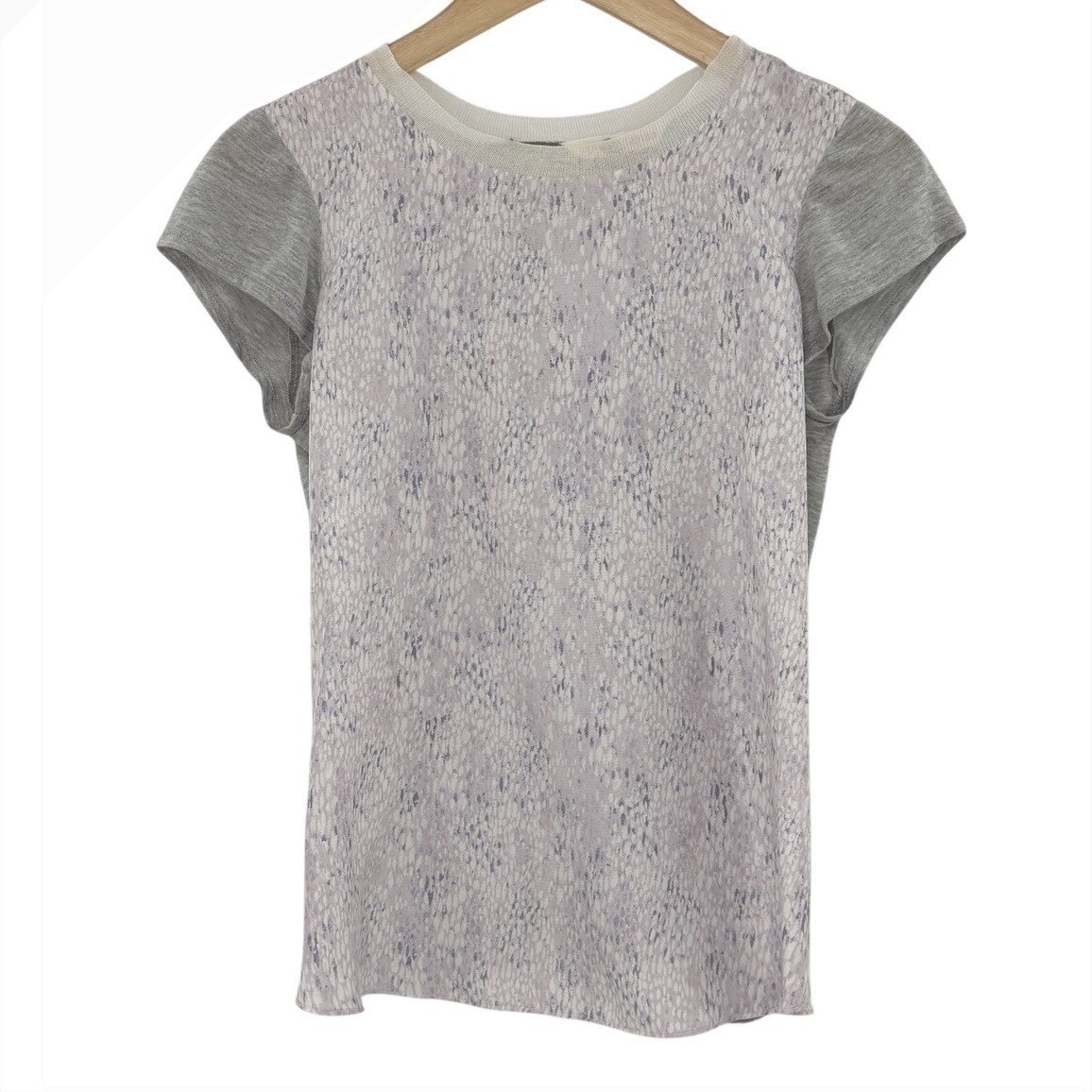 Rebecca Taylor Silk Lyocell Blouse Size 0 Open Back Luxury Preppy Old Money