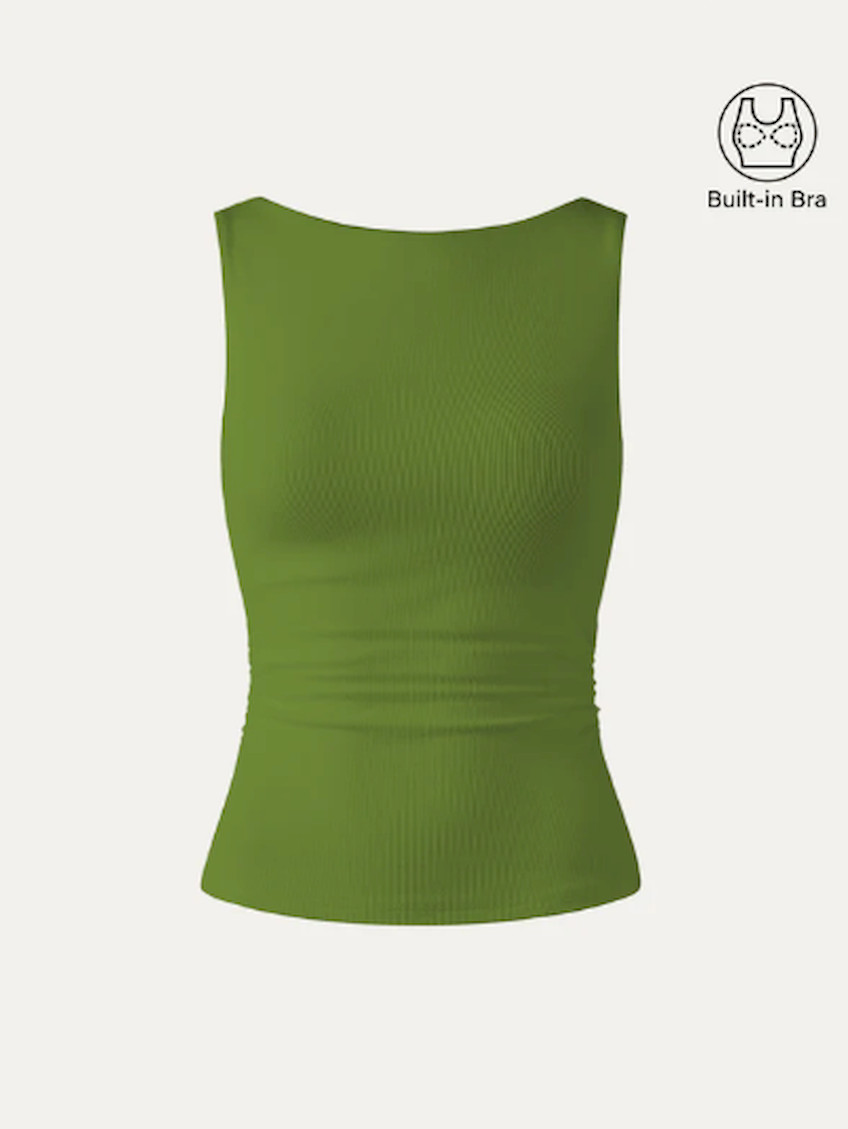 OGL Elastic Open Back Bra Tank, US Stock, No Import Fee