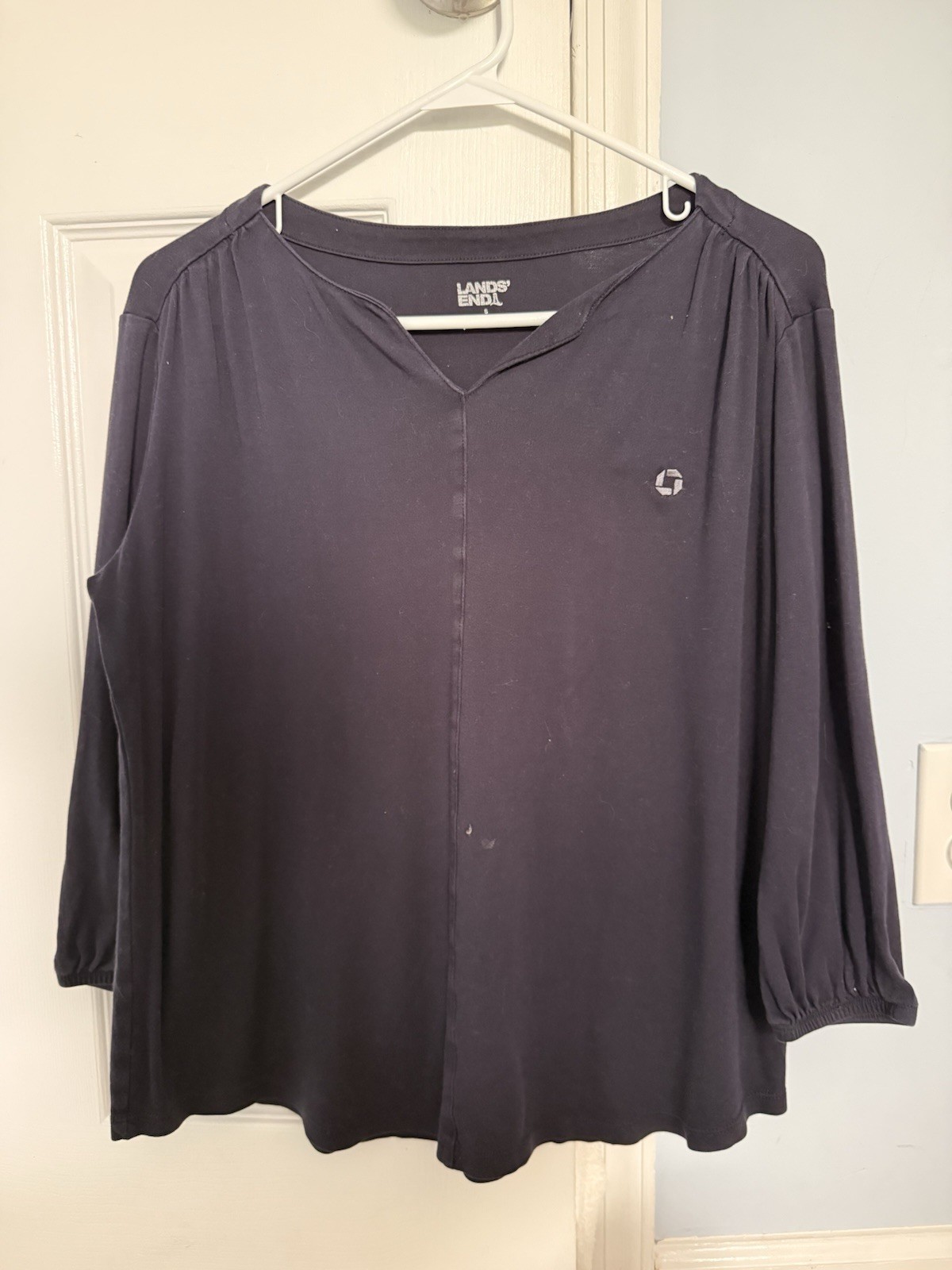 Chase Bank “Maternity Friendly” Land’s End Blouse Bundle size 6 (S)
