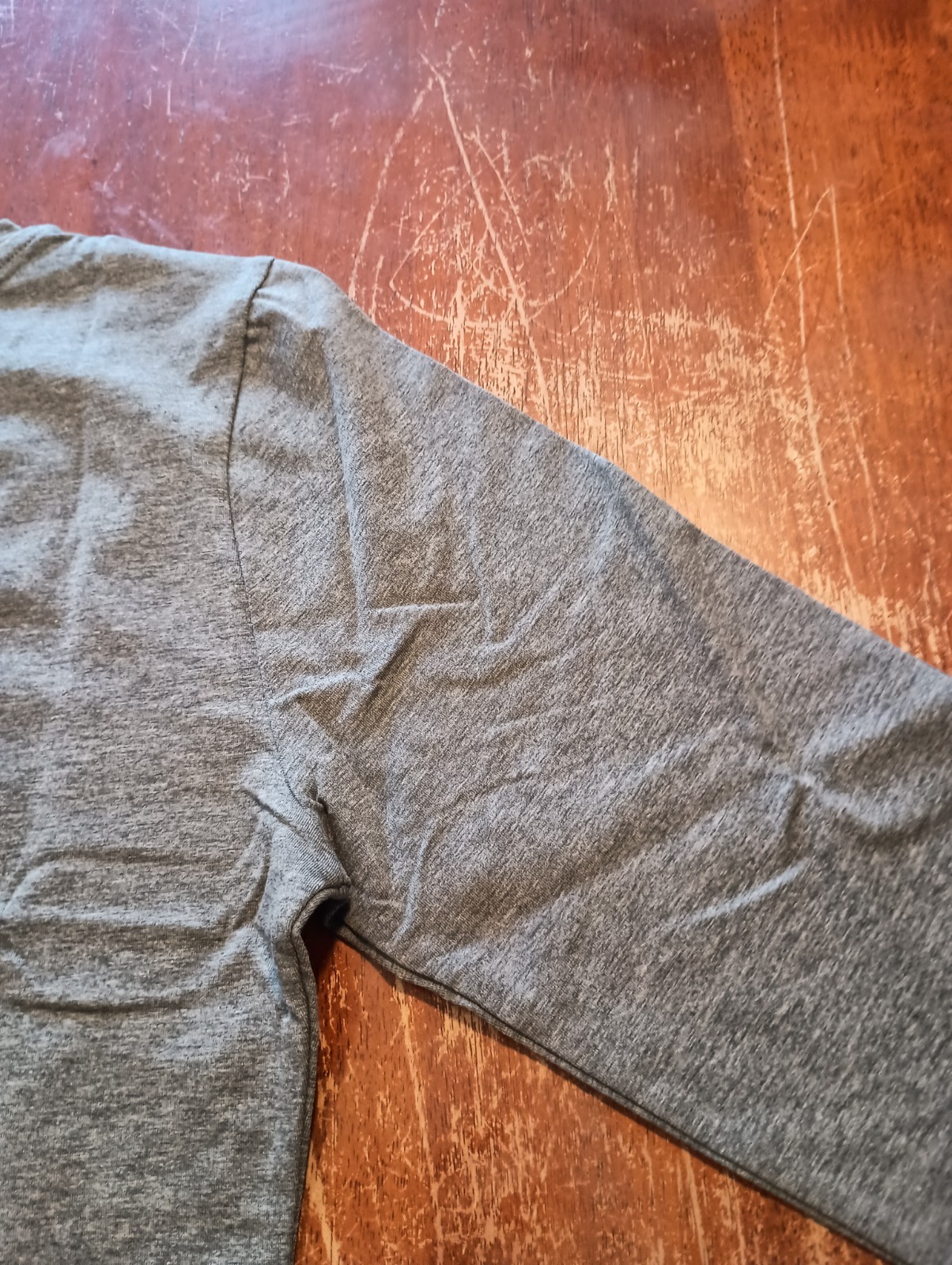 MANGOPOP Women’s Gray Long Sleeve Bodysuit Size XL
