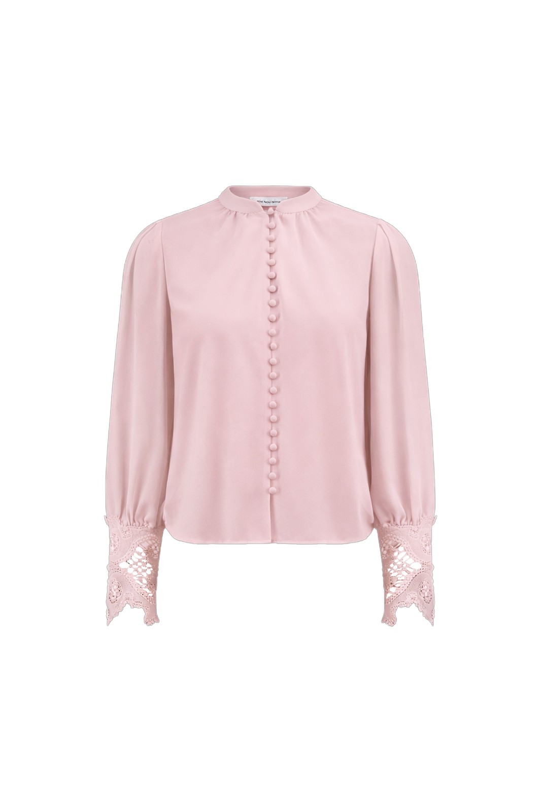 Blake Lace Sleeve Blouse Blush THE NOLI SHOP