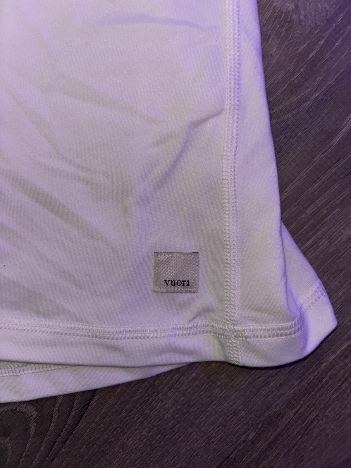 Vouri Halo Long Sleeve Shirt in White, Size L