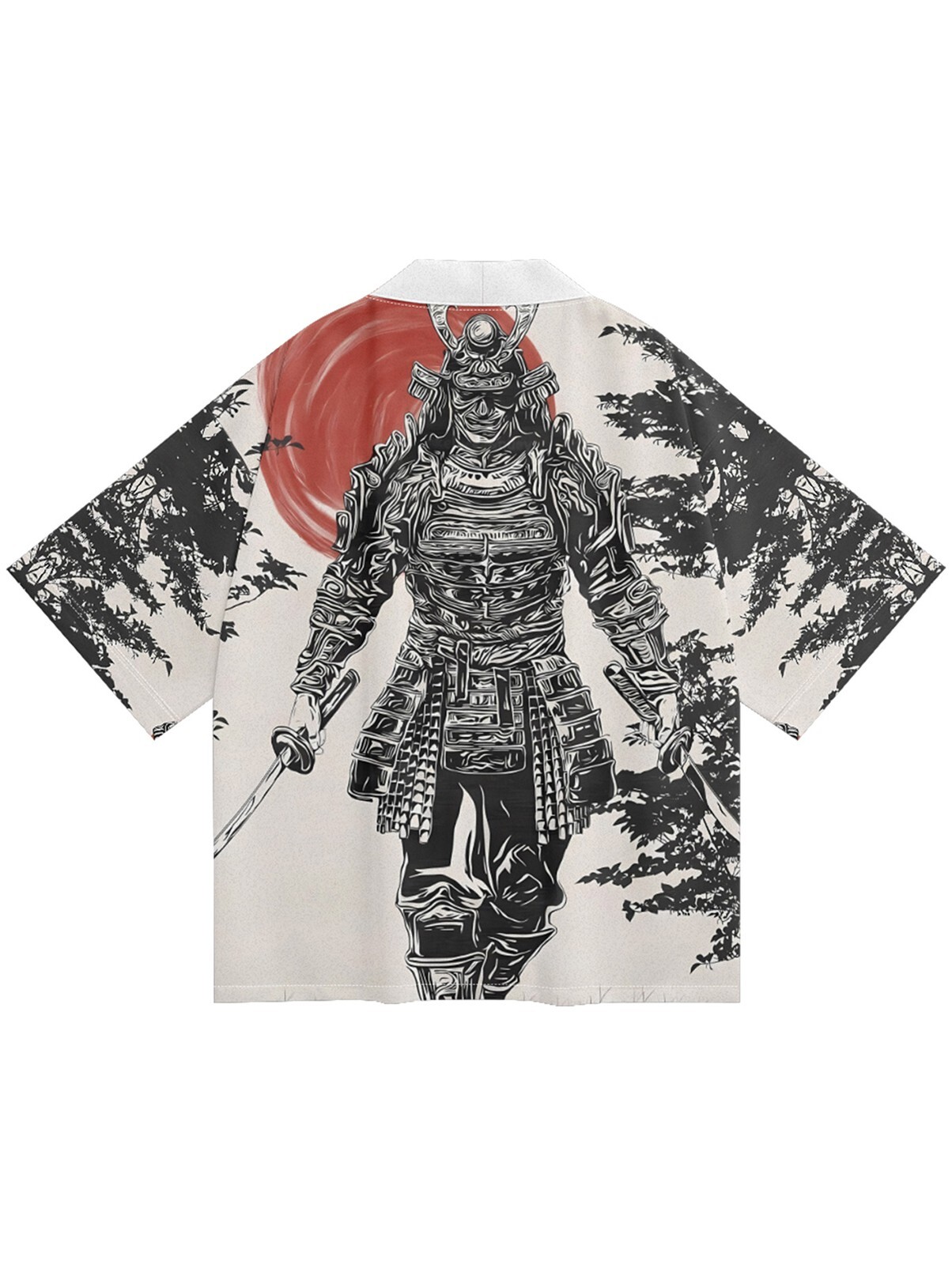 Niepce Unisex Japanese Graphic Lightweight Kimono Cardigan Shirt Tops
